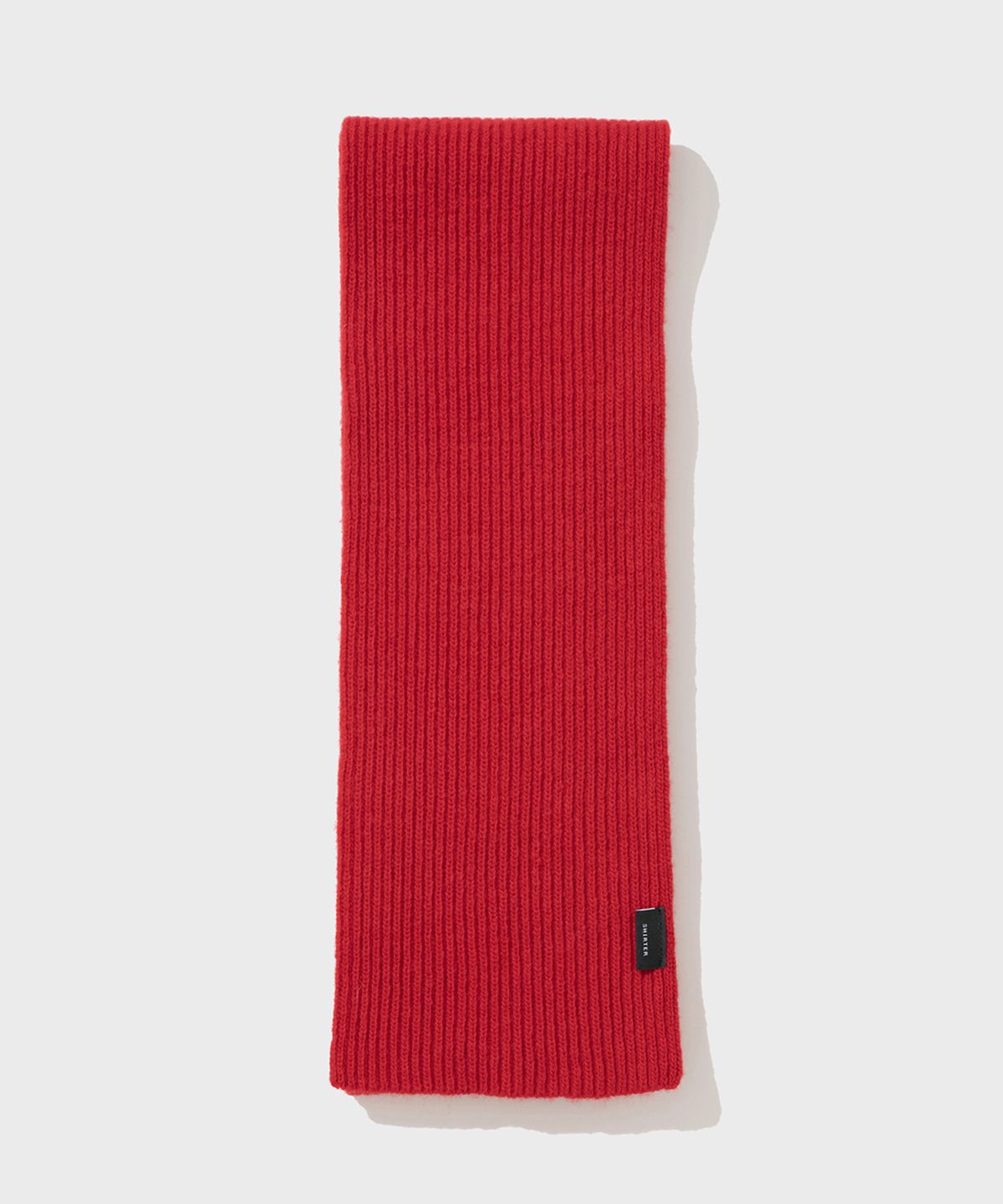 셔터(SHIRTER) CASHMERE BLENDED WOOL MUFFLER (RED)