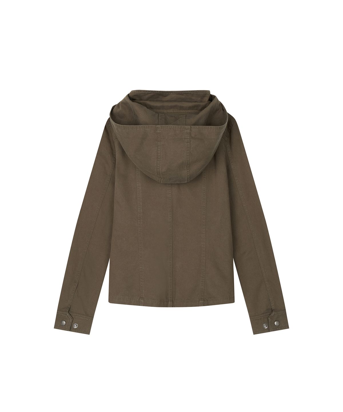 로타입(ROUGHTYPE) Utility Hooded Field Jacket - Khaki