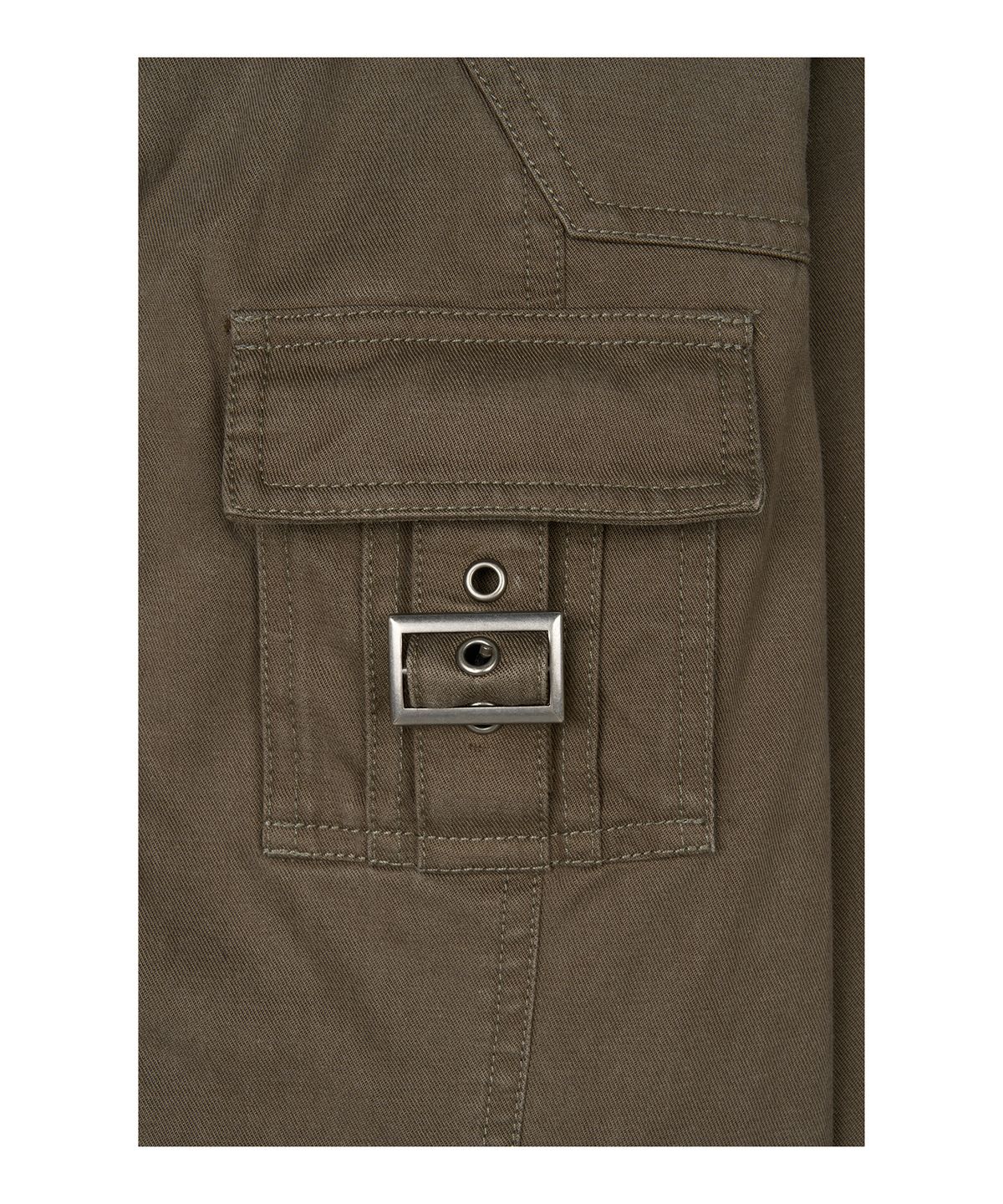 로타입(ROUGHTYPE) Utility Hooded Field Jacket - Khaki