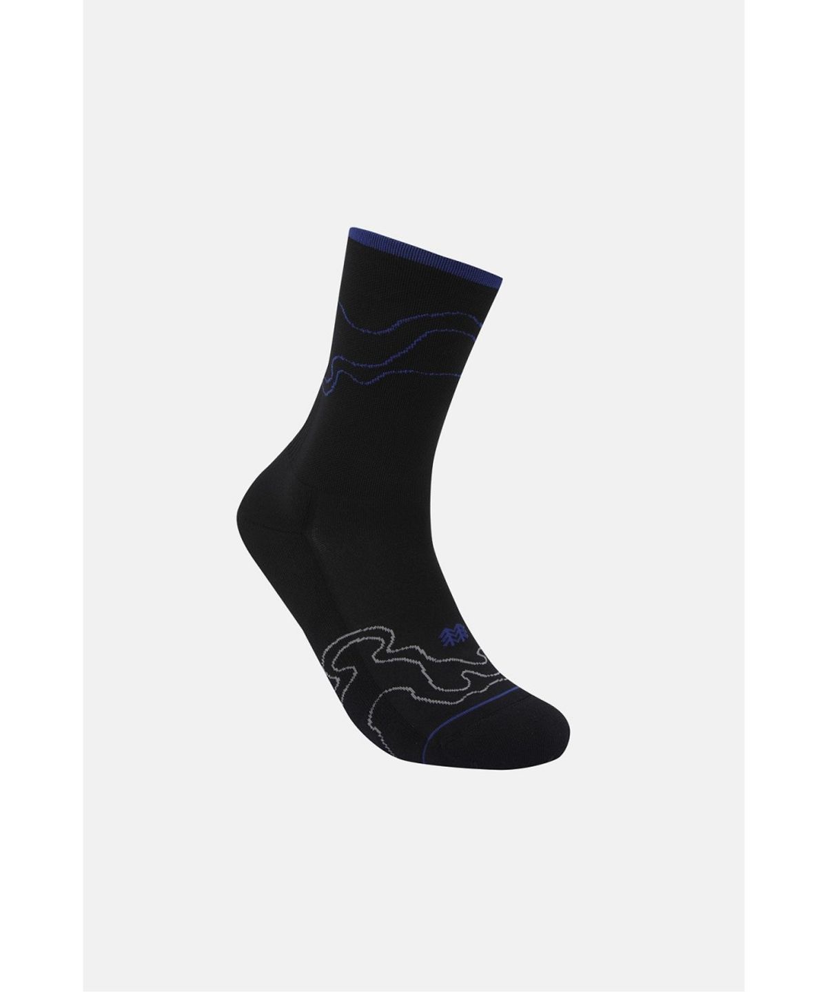 코오롱스포츠(KOLON SPORT) 컨투어 크루 삭스 QELAX26657BLK