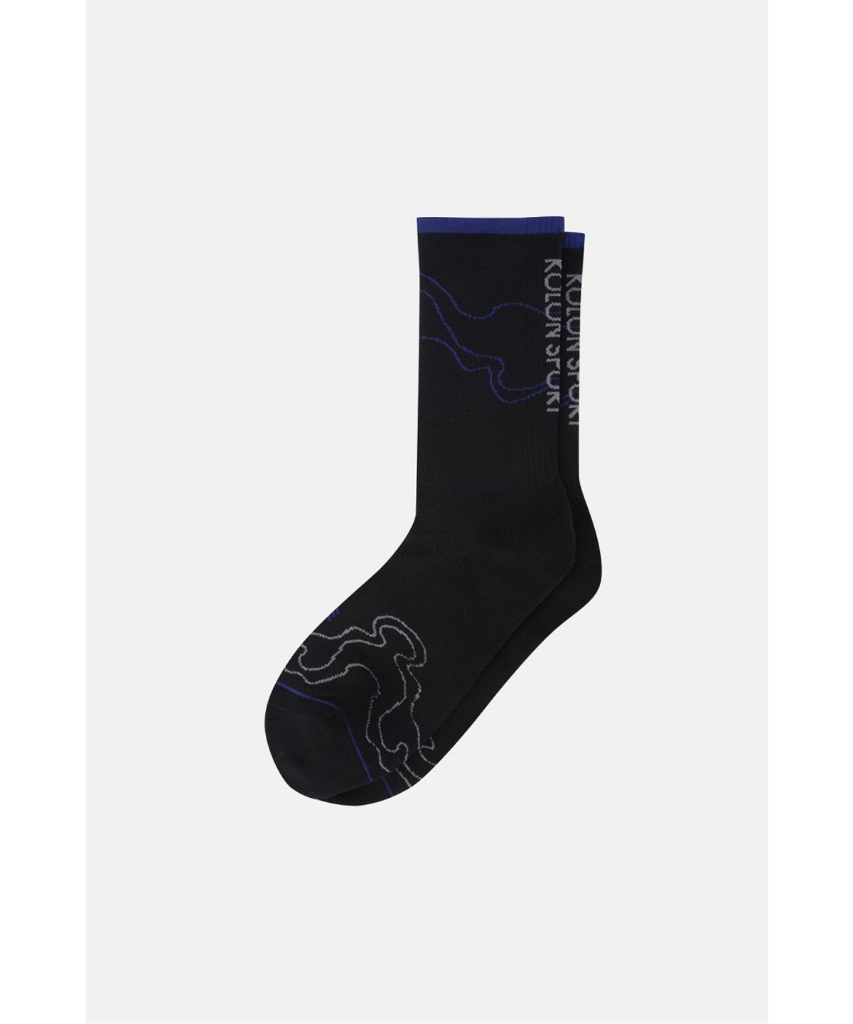 코오롱스포츠(KOLON SPORT) 컨투어 크루 삭스 QELAX26657BLK