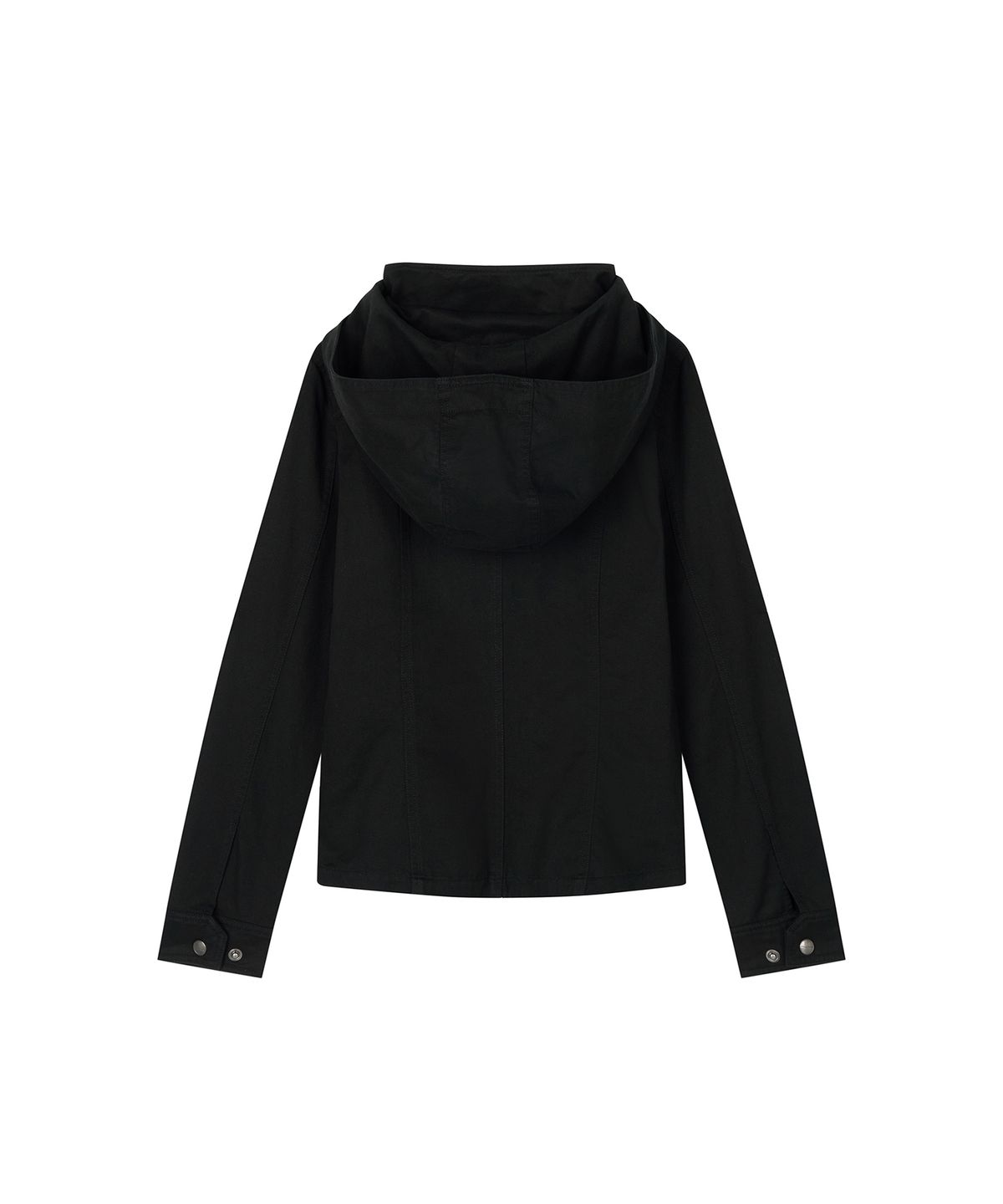 로타입(ROUGHTYPE) Utility Hooded Field Jacket - Black