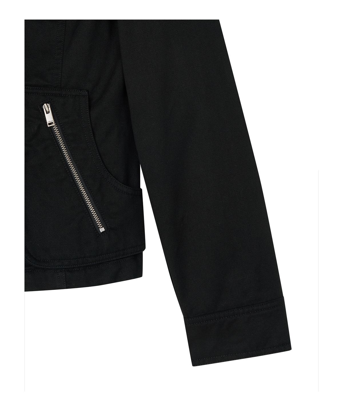 로타입(ROUGHTYPE) Utility Hooded Field Jacket - Black