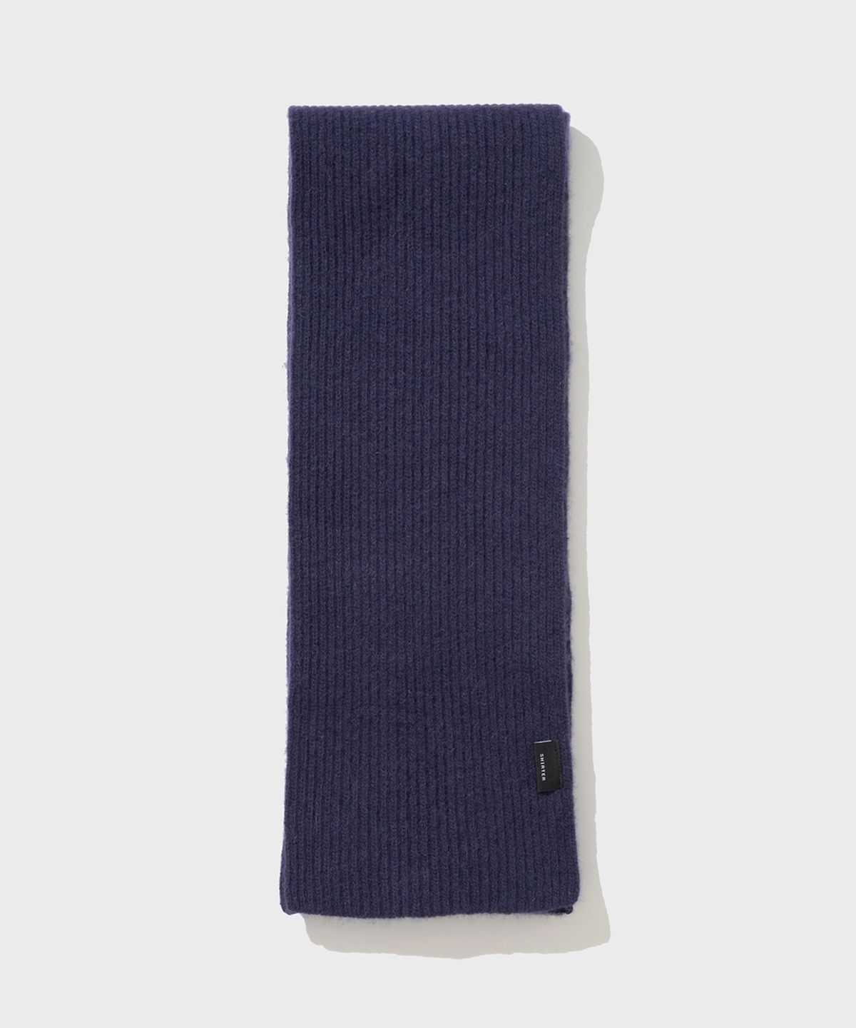 셔터(SHIRTER) CASHMERE BLENDED WOOL MUFFLER (PURPLE)