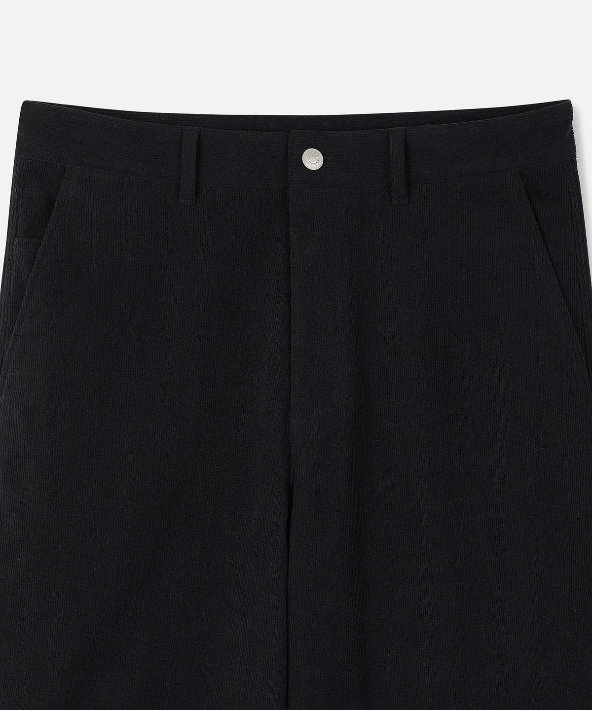247시리즈(247SERIES) CORDUROY 와이드 팬츠 BLACK