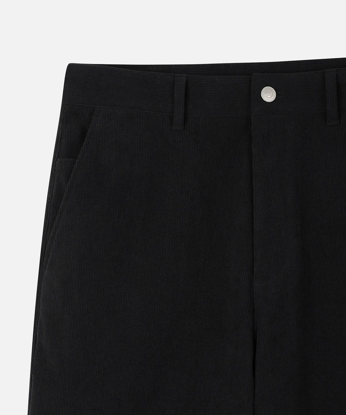 247시리즈(247SERIES) CORDUROY 와이드 팬츠 BLACK