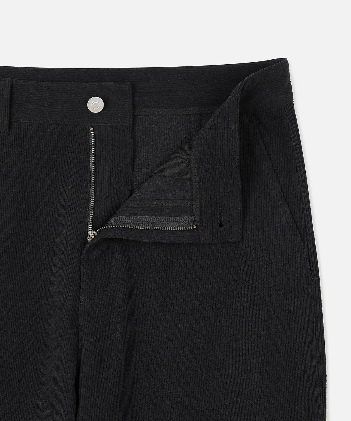 247시리즈(247SERIES) CORDUROY 와이드 팬츠 BLACK