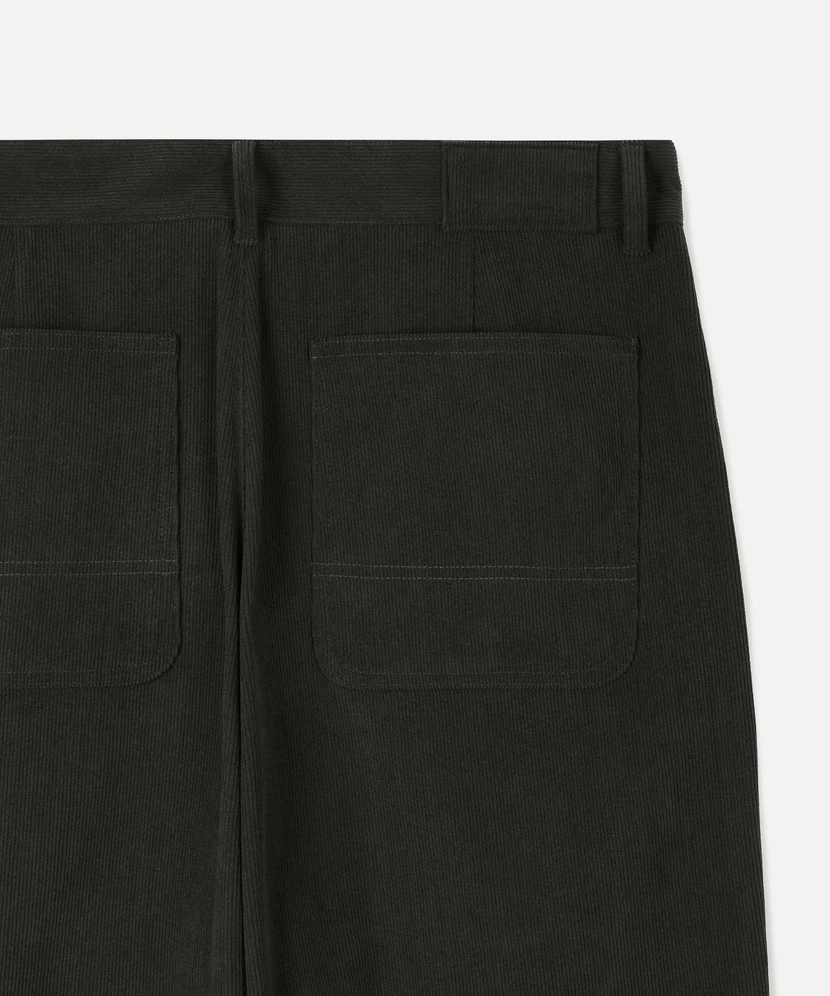 247시리즈(247SERIES) CORDUROY 와이드 팬츠 CHARCOAL