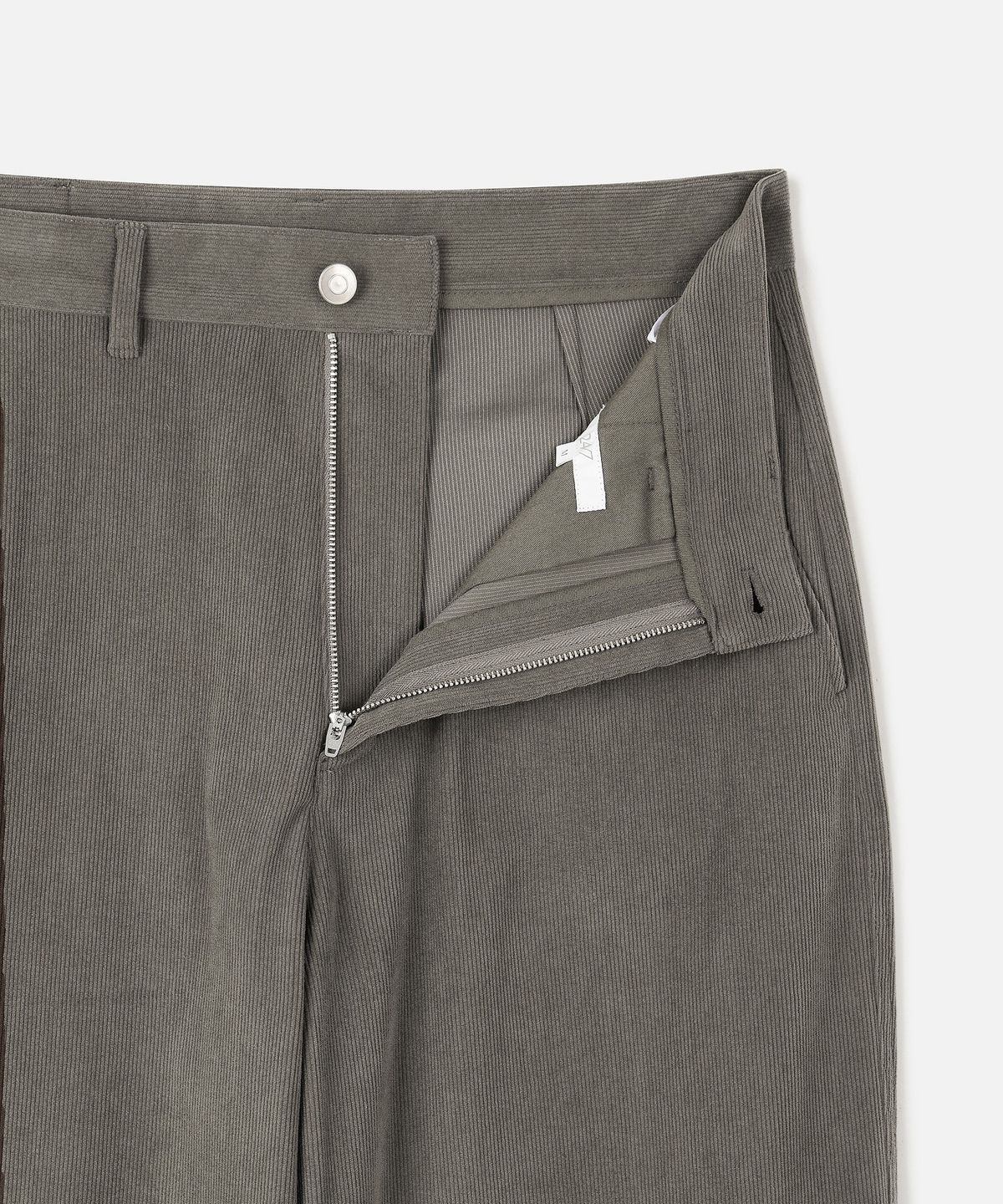 247시리즈(247SERIES) CORDUROY 와이드 팬츠 GRAY