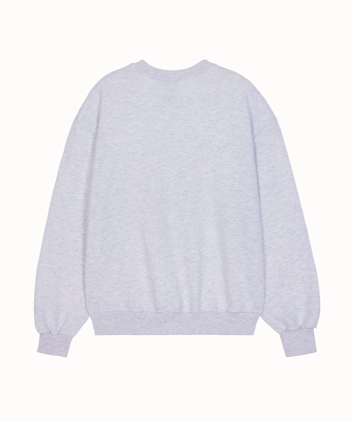 디스펑트(DYSFUNCT) DYS DOLL CRAYON SWEATSHIR(WHTIE MELANGE)