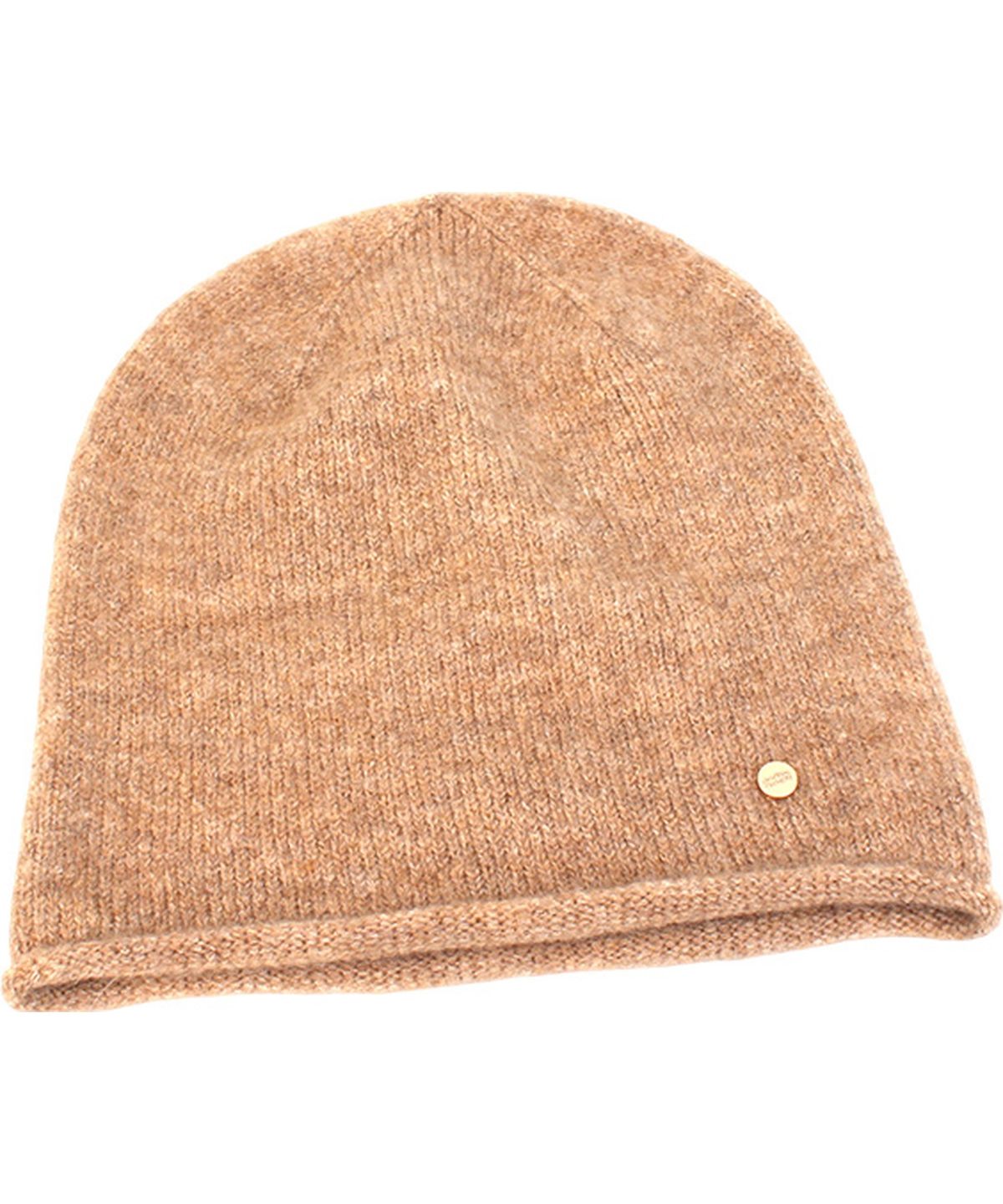 유니버셜 케미스트리(UNIVERSAL CHEMISTRY) Wool Beige Roll-up Long Beanie 롱비니