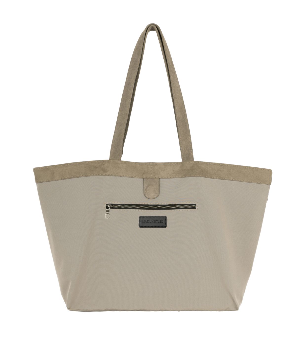 마지언타이틀(MAZI UNTITLED) Sortie Bag / Suede Taupe