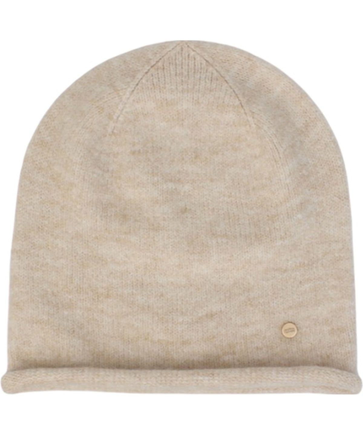 유니버셜 케미스트리(UNIVERSAL CHEMISTRY) Wool Ivory Roll-up Long Beanie 롱비니