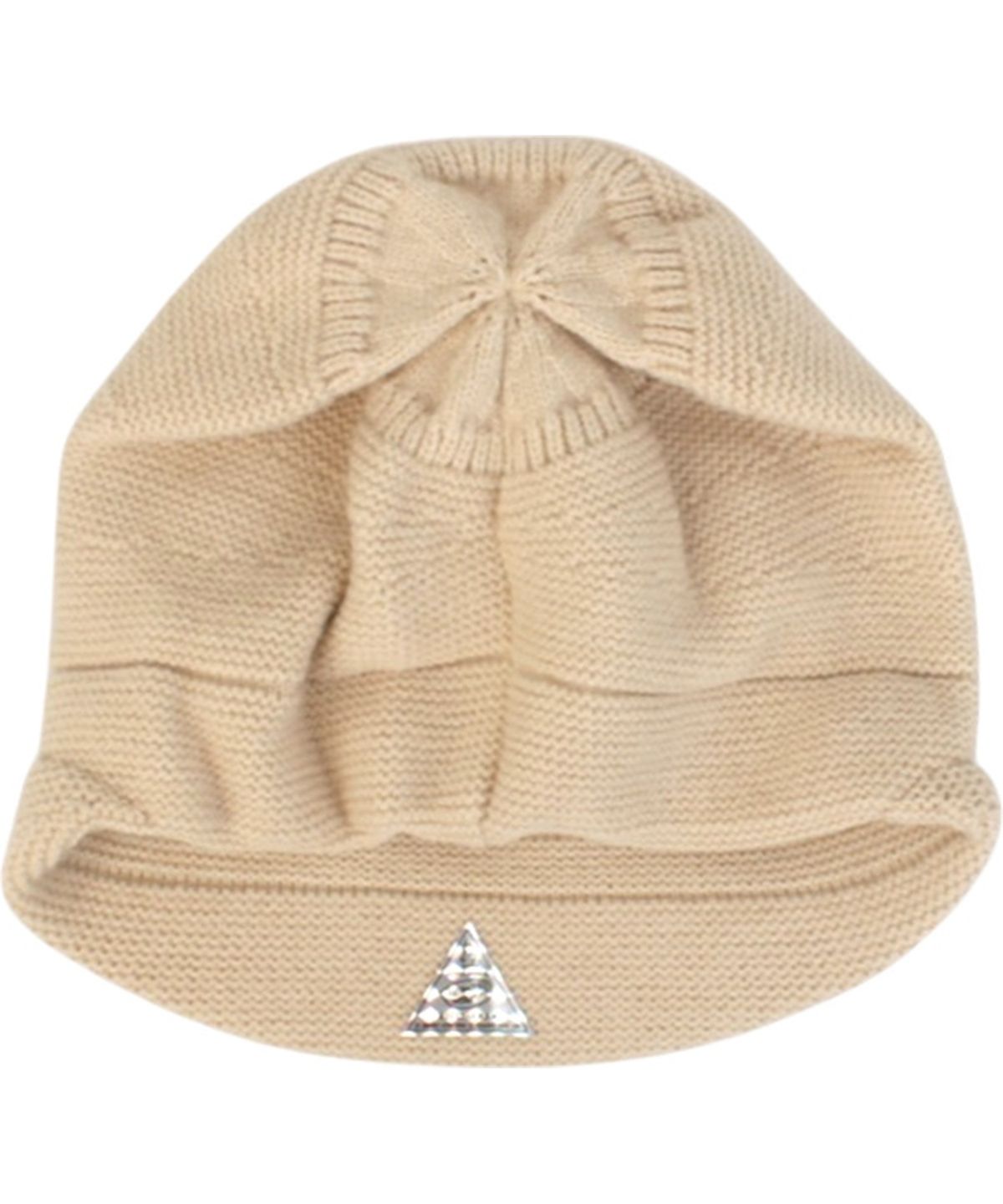 유니버셜 케미스트리(UNIVERSAL CHEMISTRY) Kint Beige Brim Beanie 니트비니