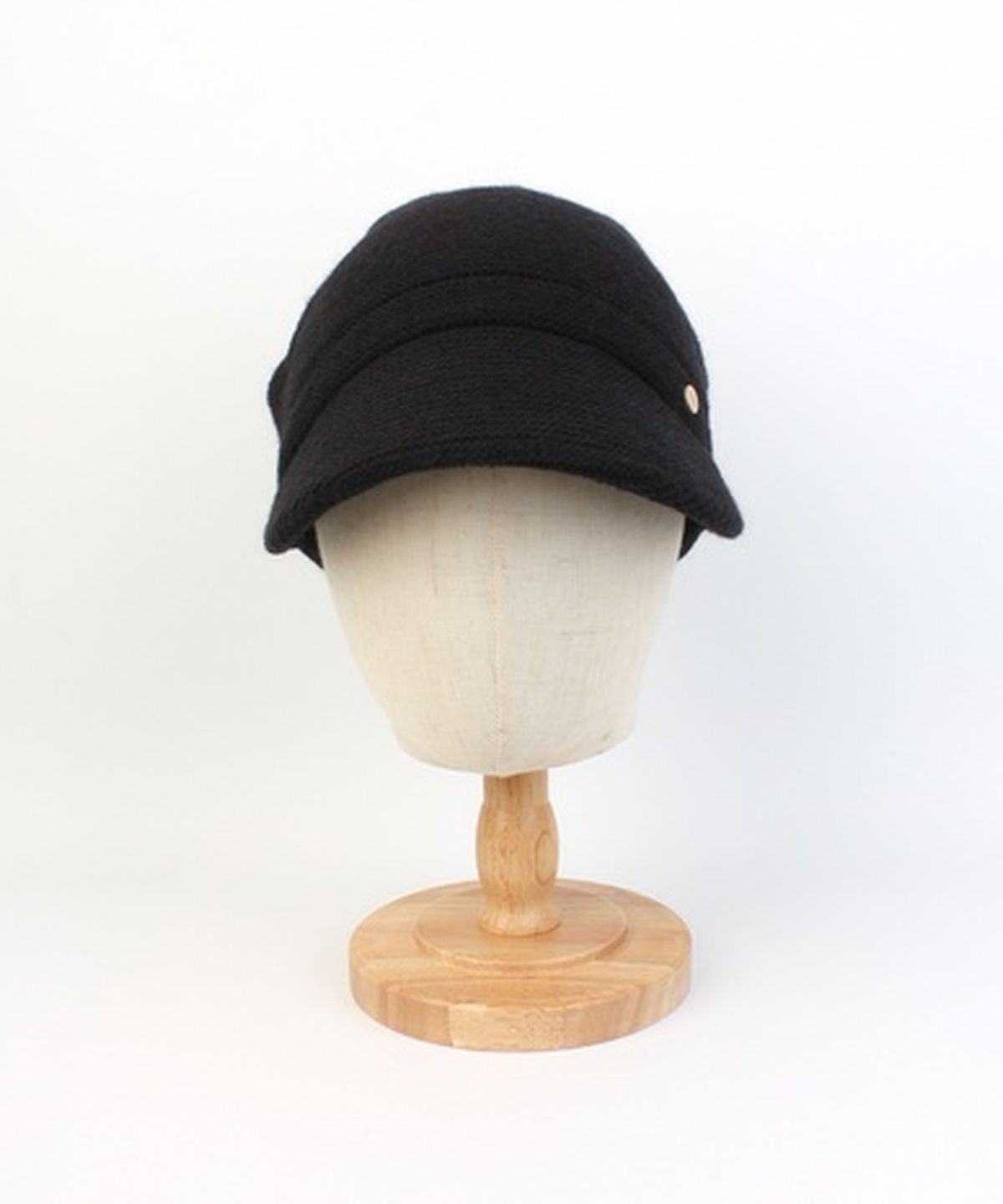 유니버셜 케미스트리(UNIVERSAL CHEMISTRY) Kint Black Brim Beanie 니트비니