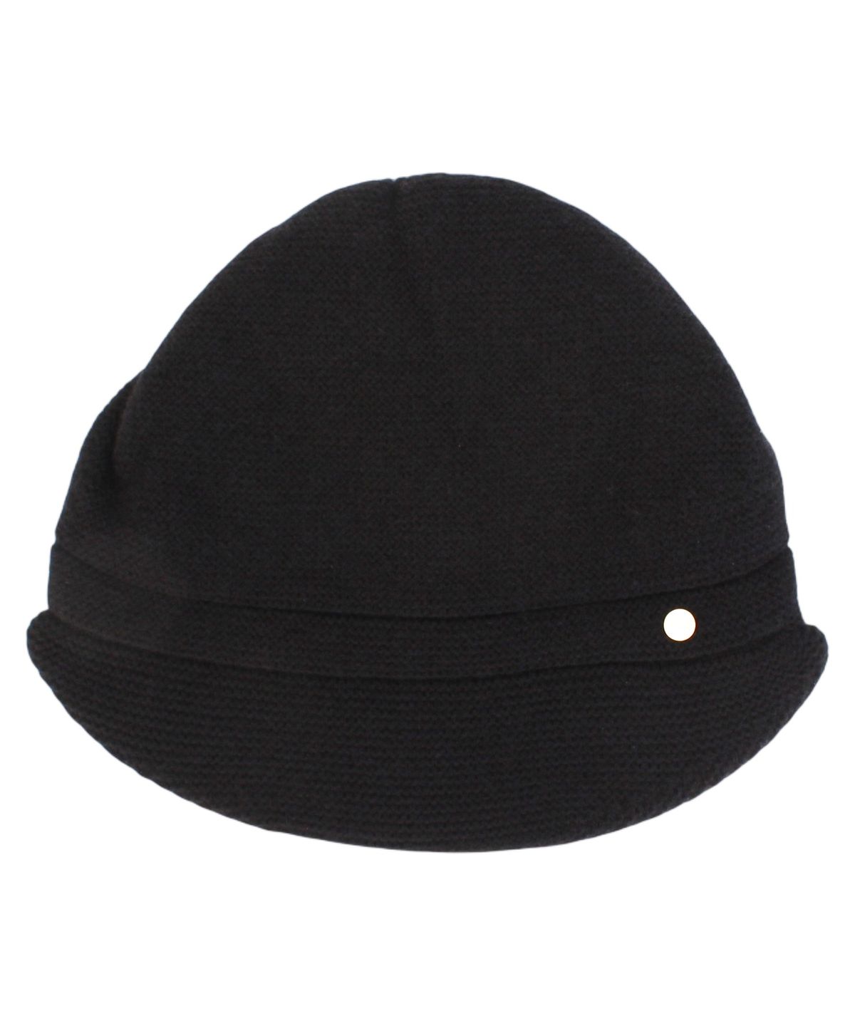 유니버셜 케미스트리(UNIVERSAL CHEMISTRY) Kint Black Brim Beanie 니트비니