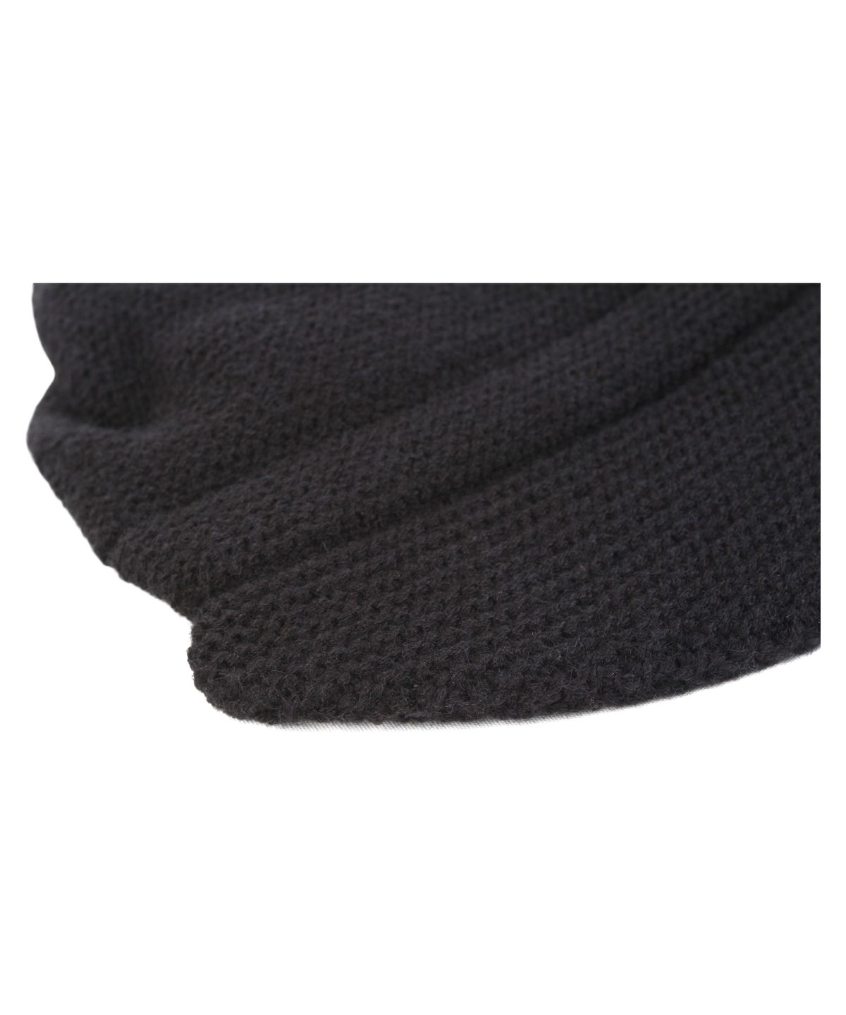유니버셜 케미스트리(UNIVERSAL CHEMISTRY) Kint Black Brim Beanie 니트비니