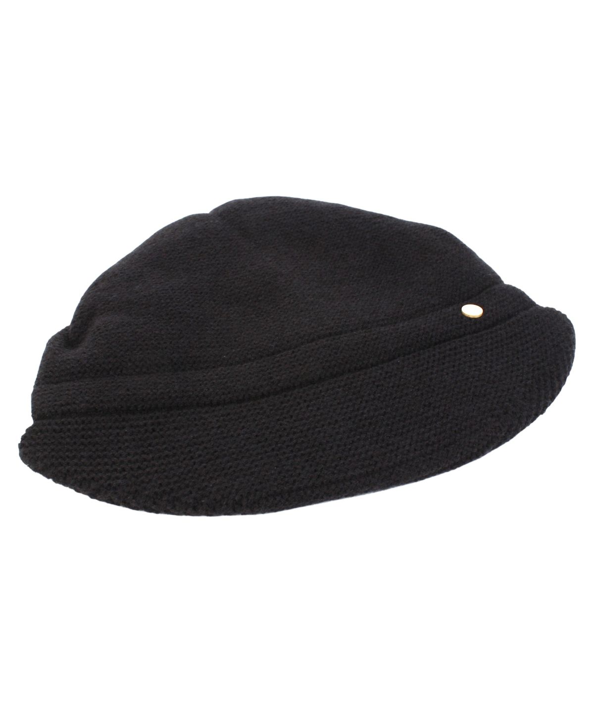 유니버셜 케미스트리(UNIVERSAL CHEMISTRY) Kint Black Brim Beanie 니트비니