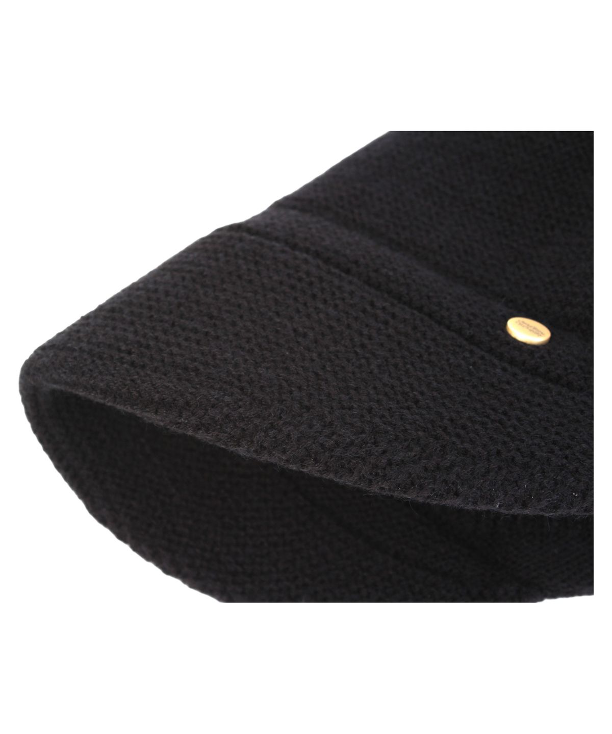 유니버셜 케미스트리(UNIVERSAL CHEMISTRY) Kint Black Brim Beanie 니트비니