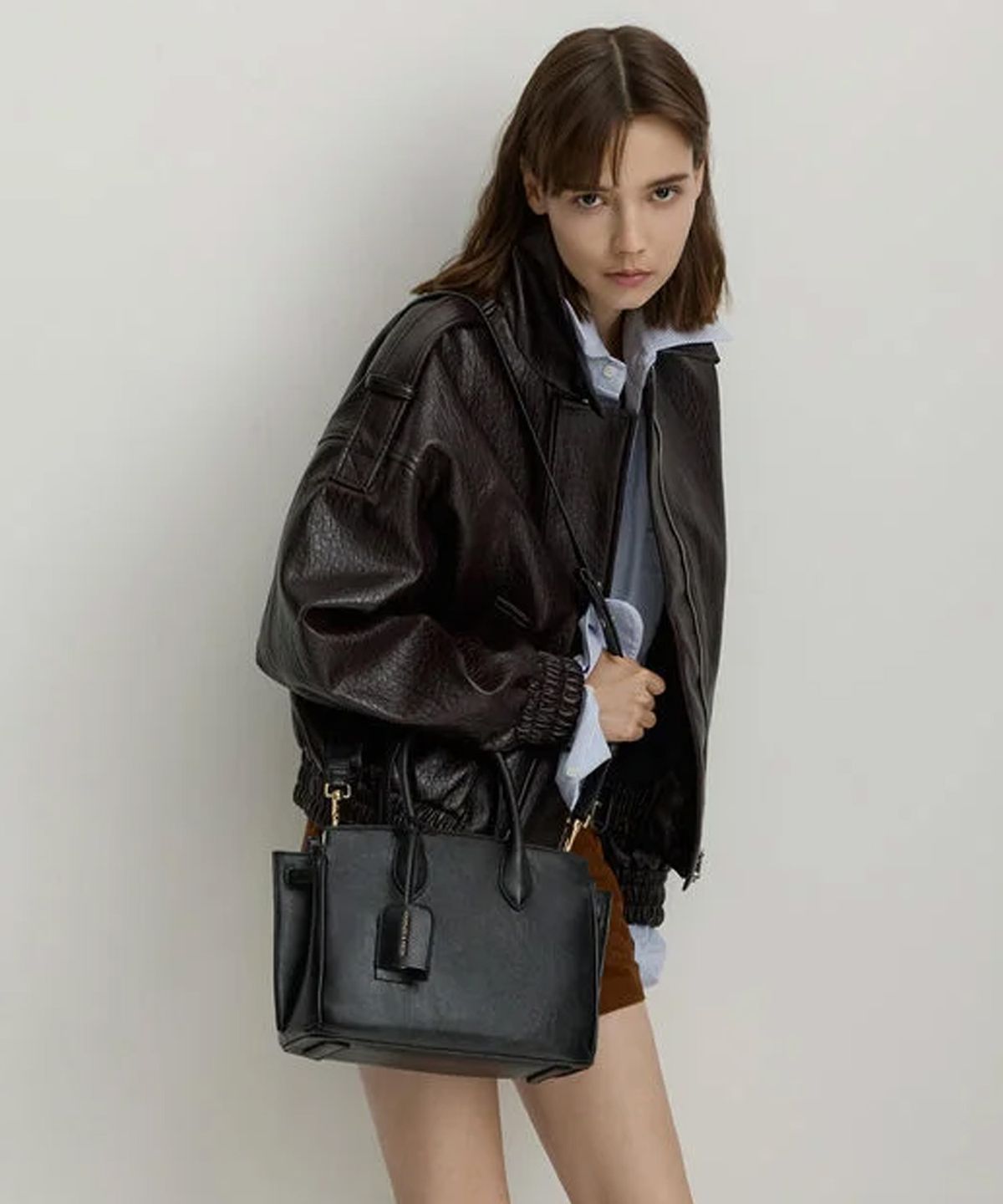 찰스앤키스(CHARLES & KEITH) 지네브라 토트백 블랙 CK2-30782934