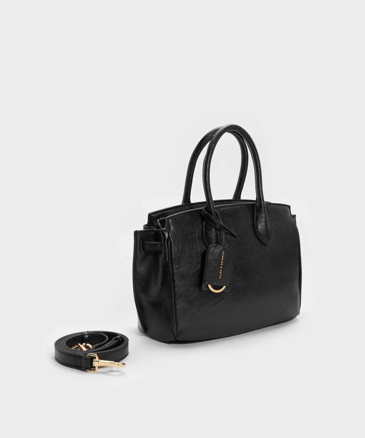 찰스앤키스(CHARLES & KEITH) 지네브라 토트백 블랙 CK2-30782934