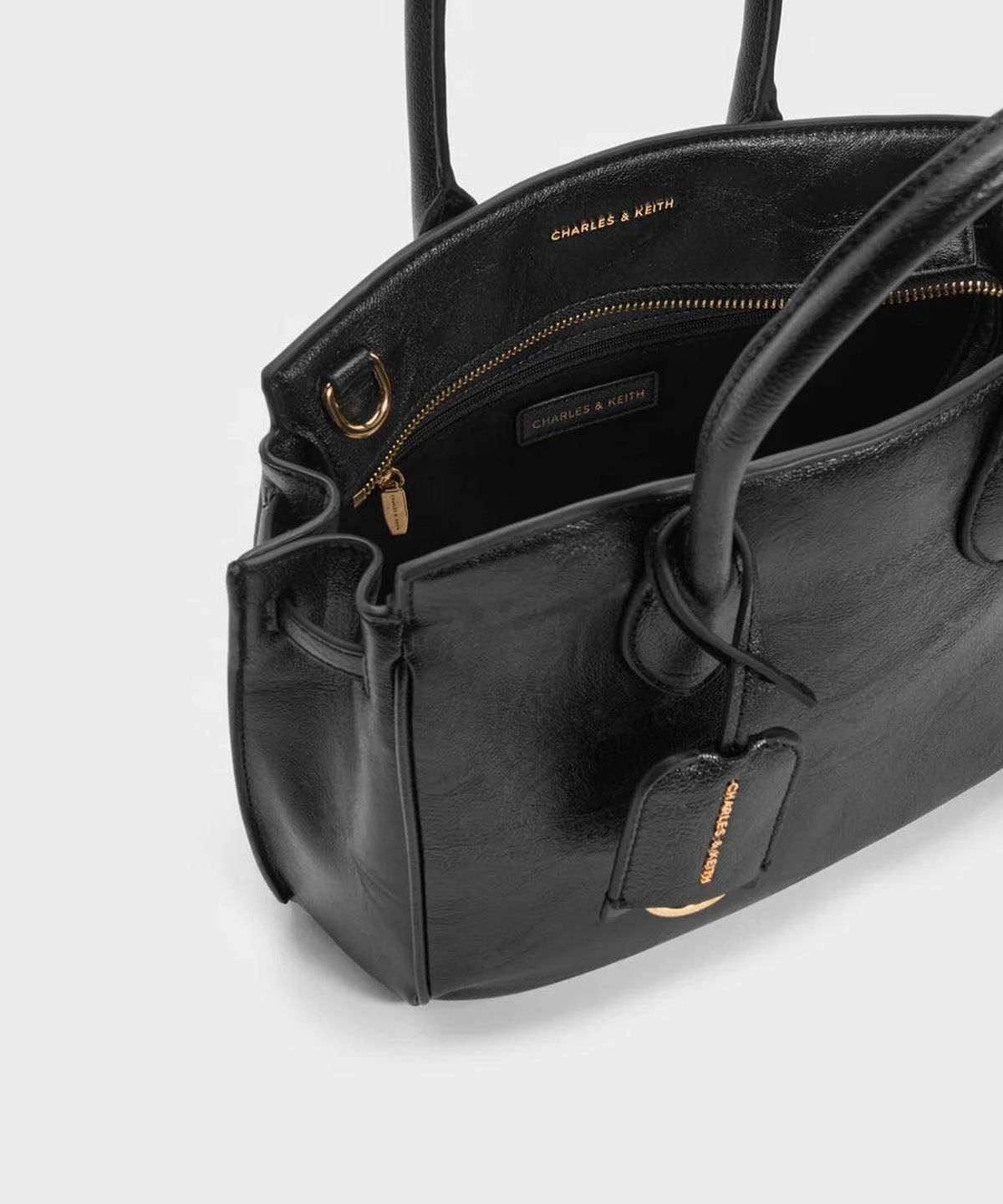 찰스앤키스(CHARLES & KEITH) 지네브라 토트백 블랙 CK2-30782934