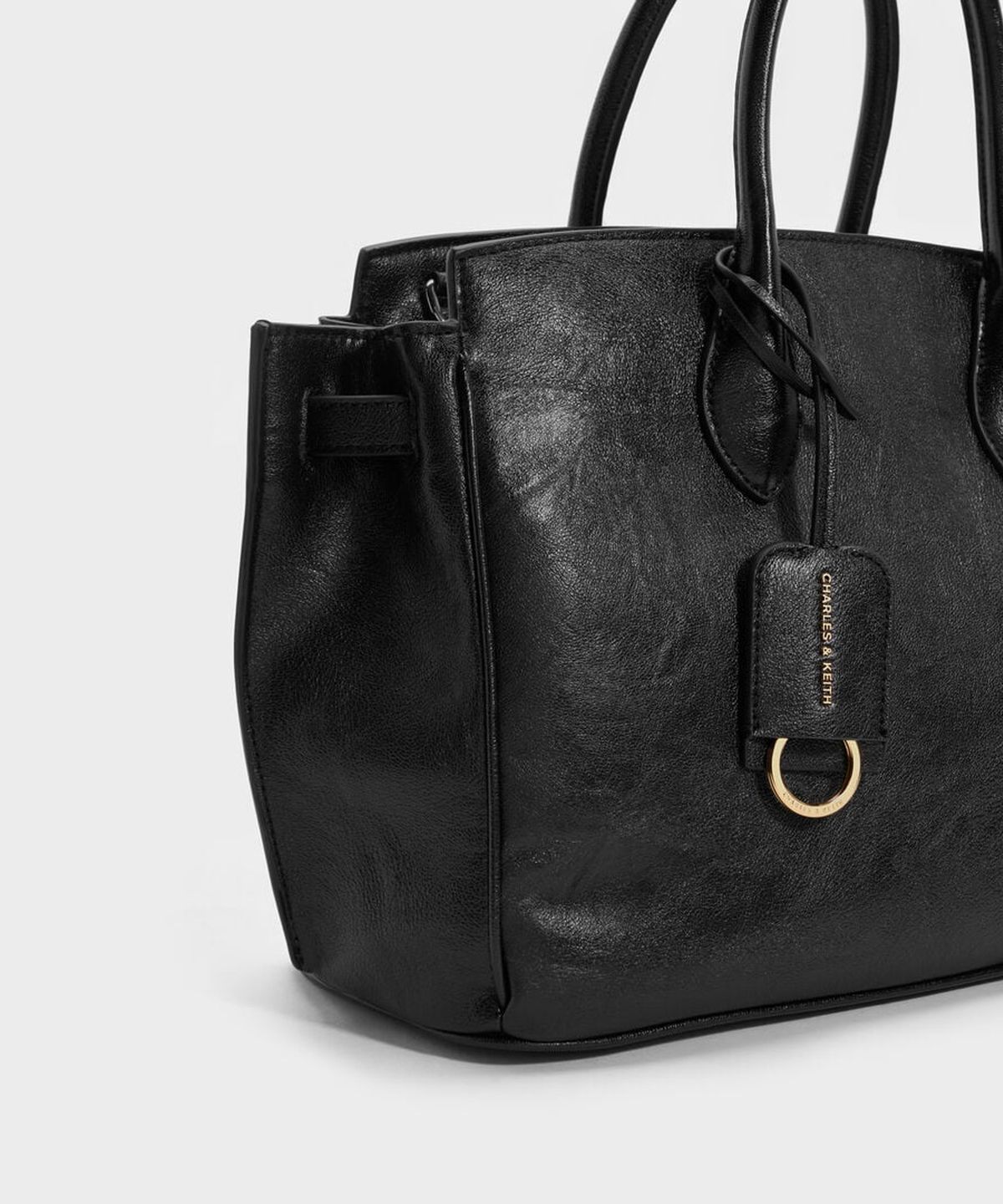 찰스앤키스(CHARLES & KEITH) 라지 지네브라 토트백 블랙 CK2-30782933