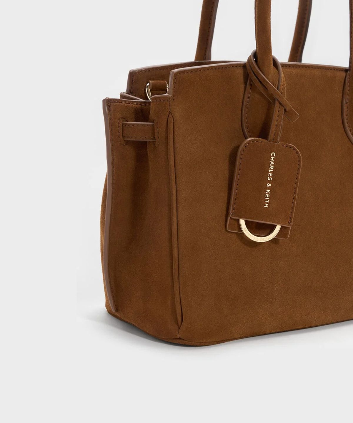 찰스앤키스(CHARLES & KEITH) 지네브라 토트백 피칸 브라운 CK2-30782934-1