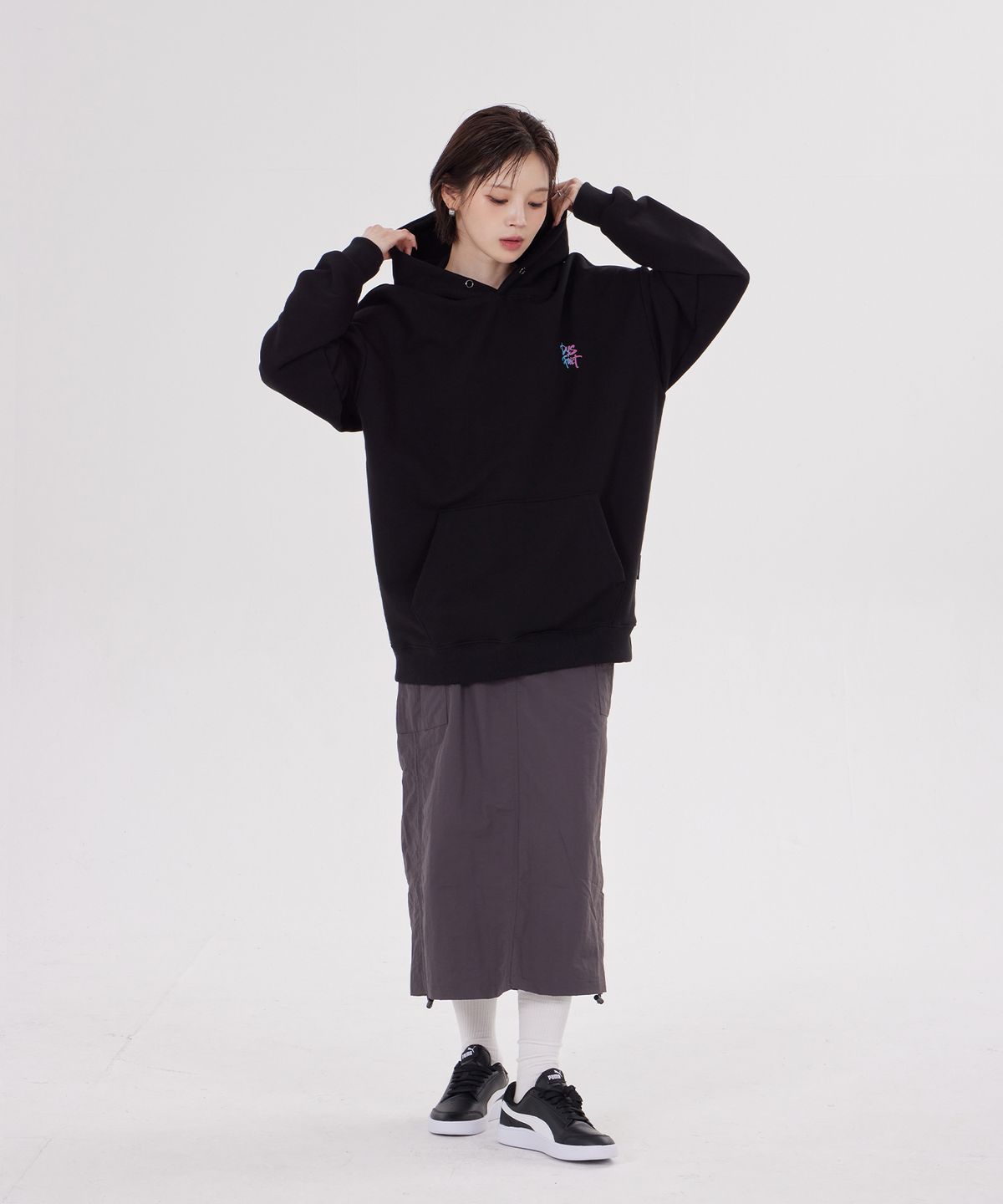 디스펑트(DYSFUNCT) SPIDER VIRUS HOODIE(BLACK)