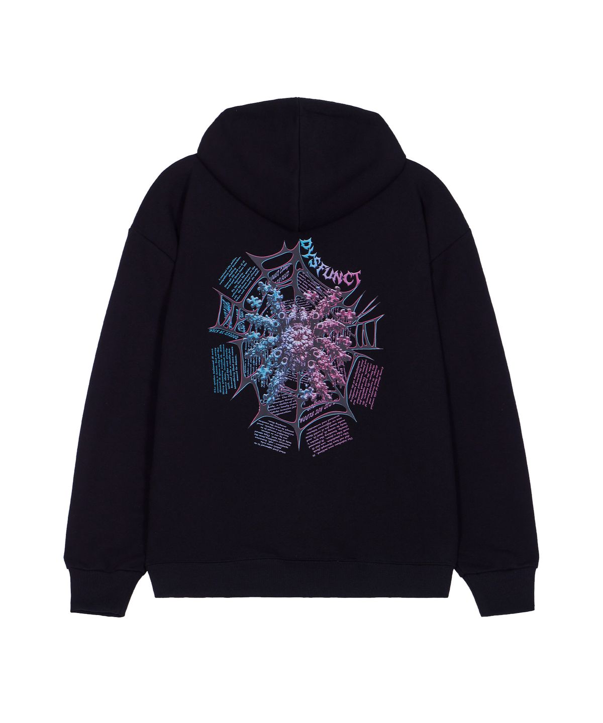 디스펑트(DYSFUNCT) SPIDER VIRUS HOODIE(BLACK)