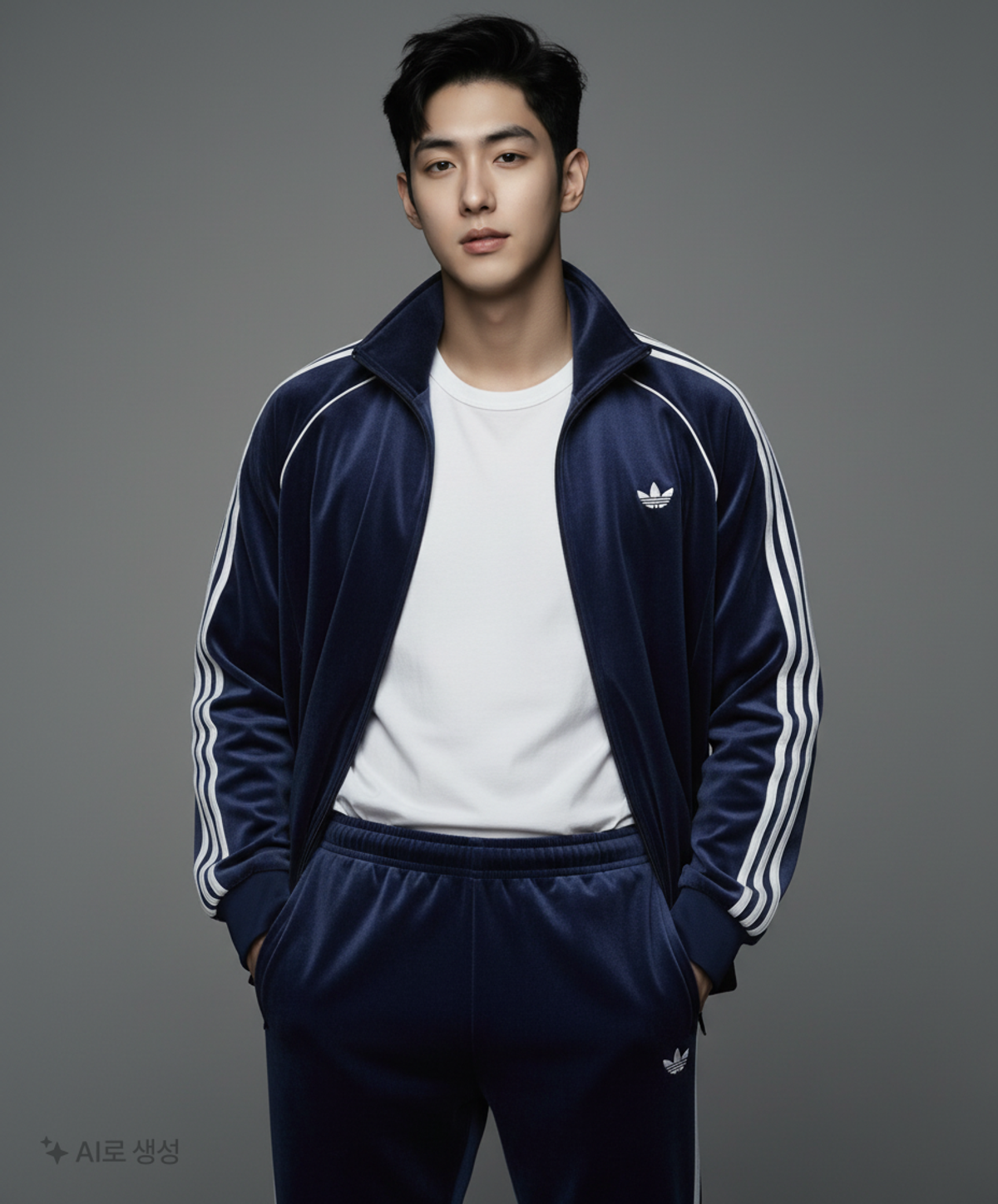 아디다스(ADIDAS) SST 아디컬러 벨루어 트랙 탑 JW5863 XXXL