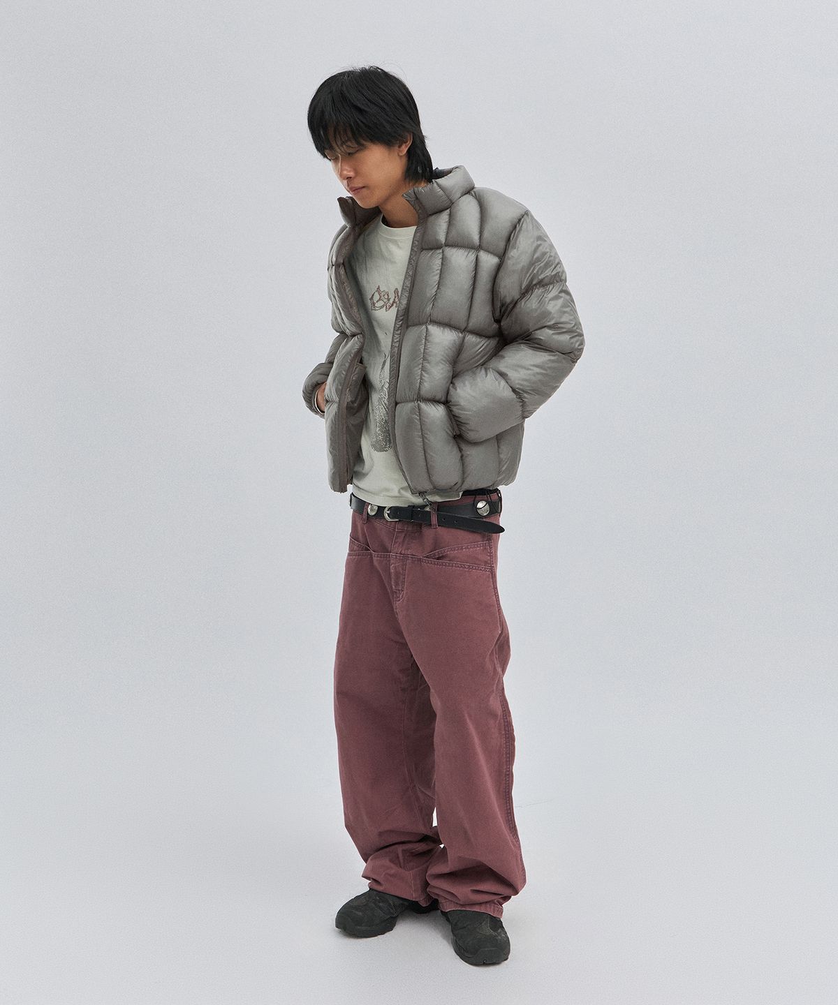 스웨이드(SUADE) [suade X 세종] TWO POCKET PANTS [PLUM]