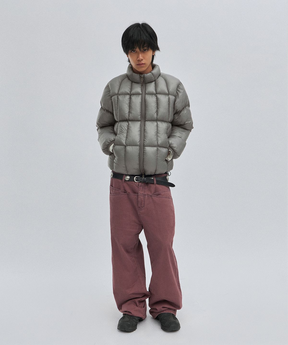 스웨이드(SUADE) [suade X 세종] TWO POCKET PANTS [PLUM]