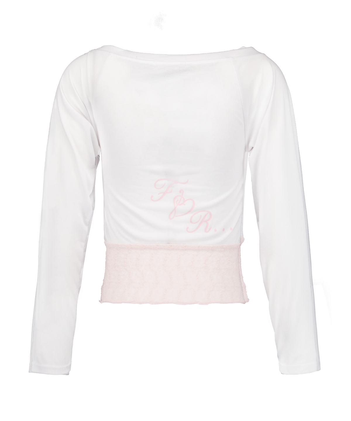 포어링(FORUSRING) For you lace top (white)