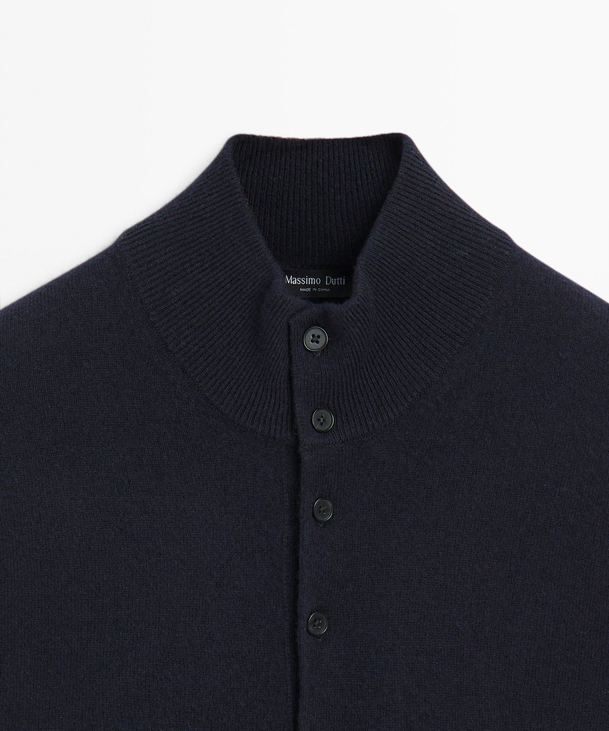 마시모두띠(MASSIMO DUTTI) 울 블렌드 목크넥 니트 스웨터