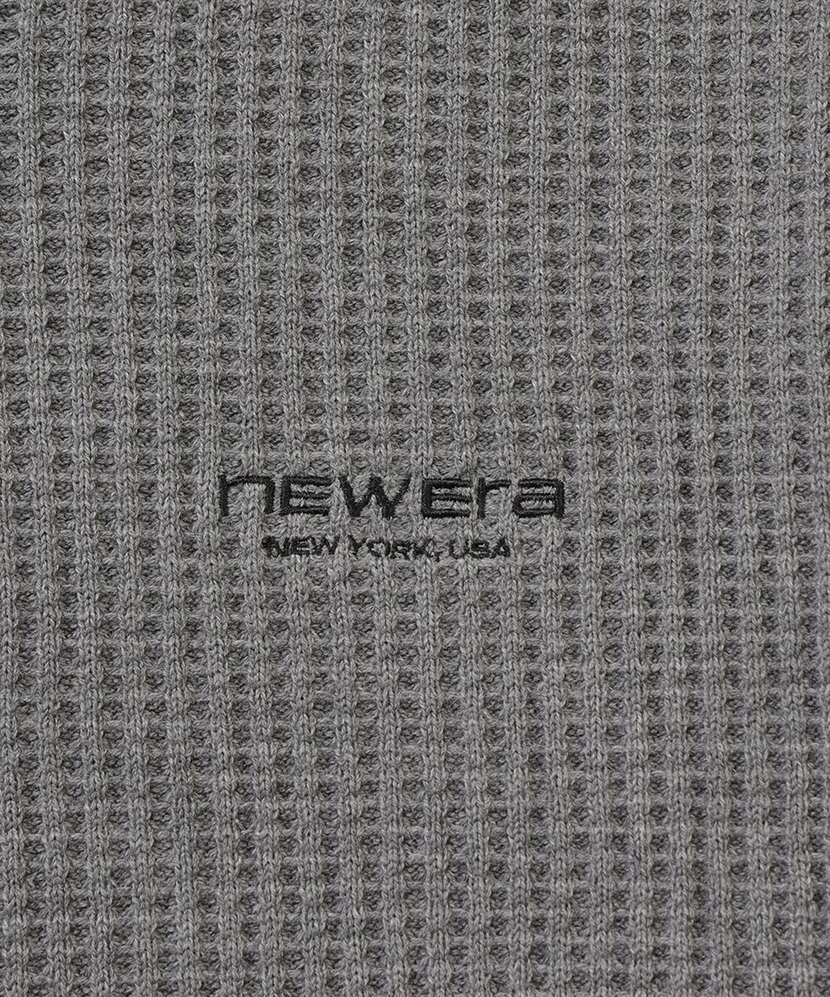 뉴에라(NEW ERA) 니티드 와플 후드 그레이 15358015