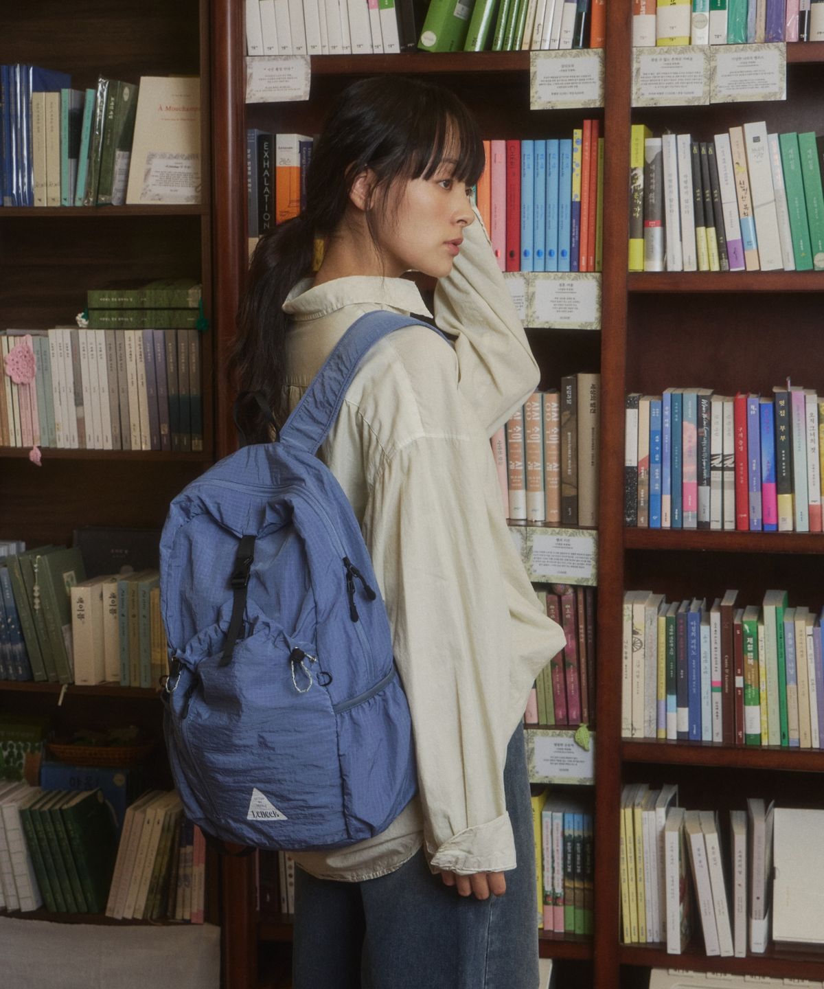 레니비(LeneeB) 에어 피크 백팩  딥블루