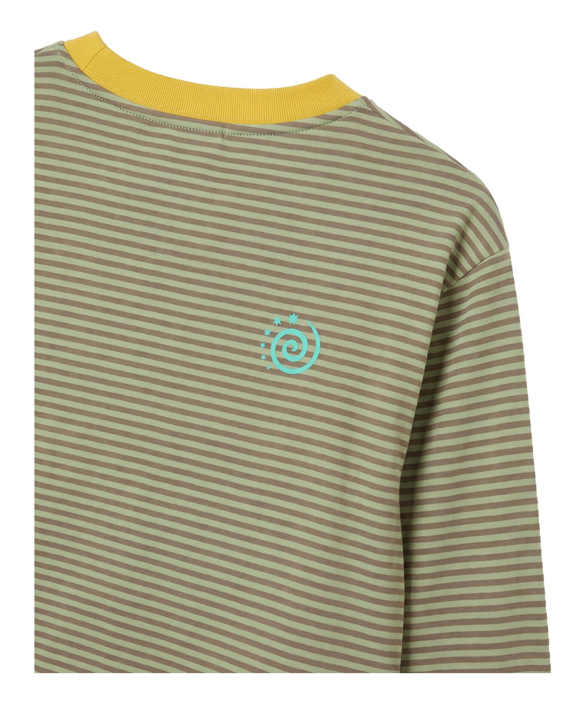 피드파이퍼(PIEDPIPER) 쇼크 사운드 스트라이프 L/S 올리브