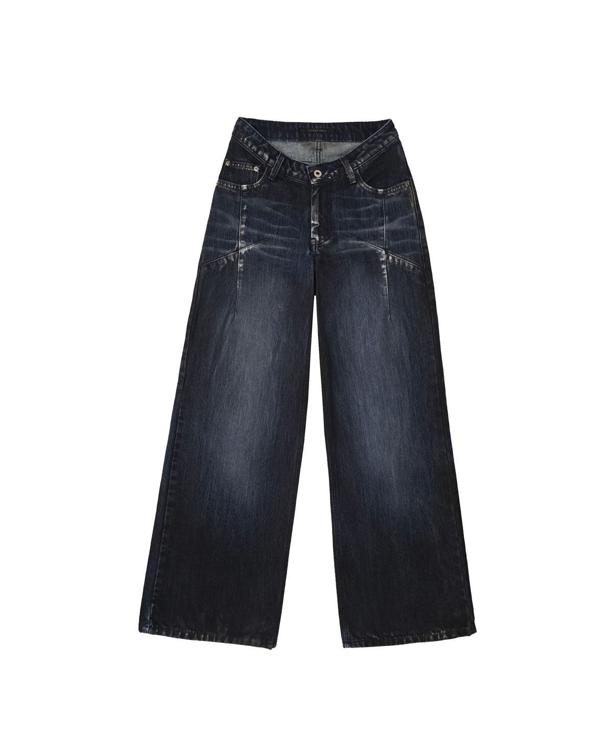 도그마 엑스(DOGMA EHKS) DIRTY WASHED WIDE-LEG JEANS