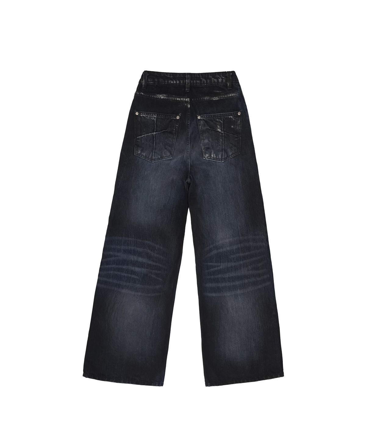 도그마 엑스(DOGMA EHKS) DIRTY WASHED WIDE-LEG JEANS