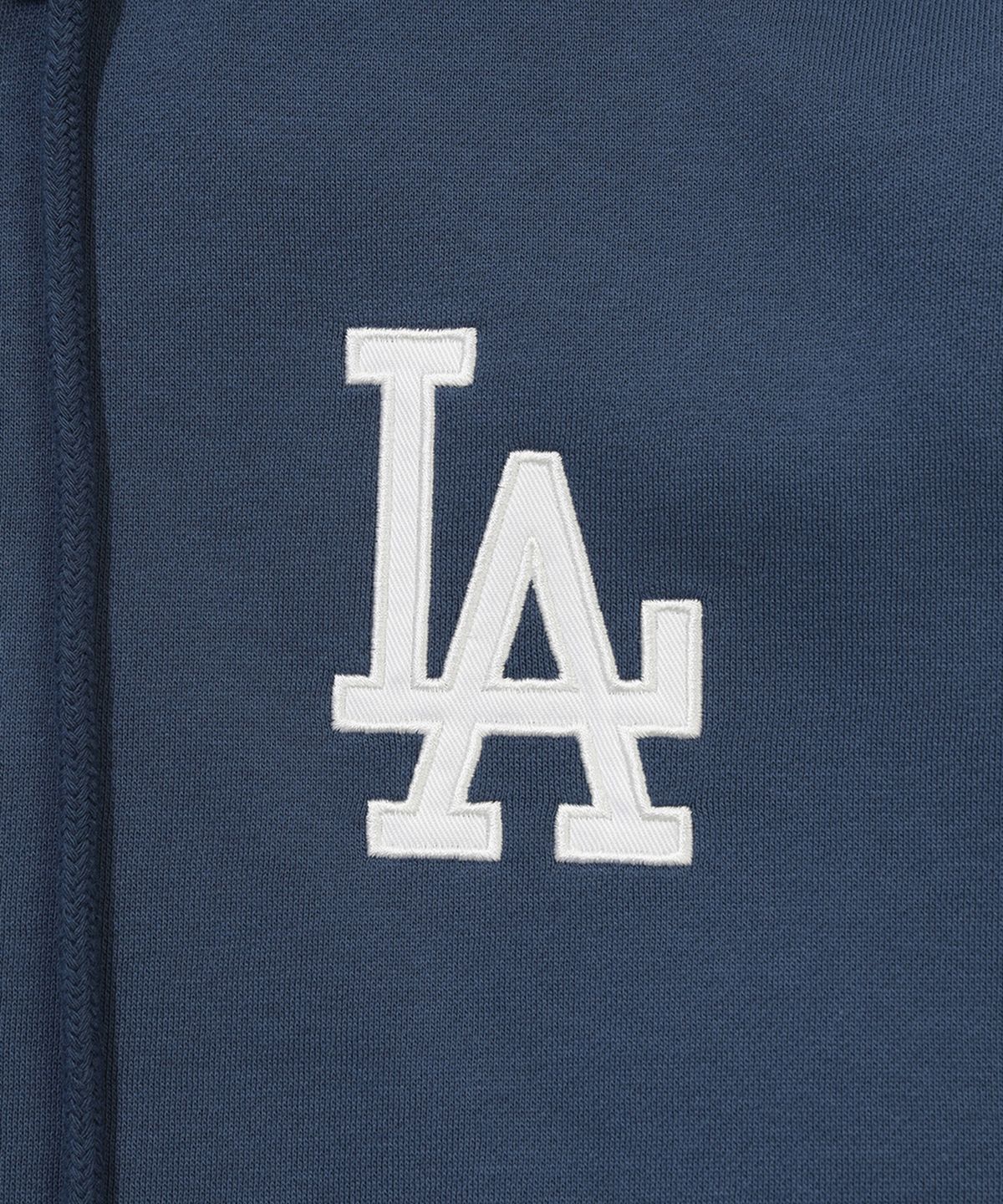 뉴에라(NEW ERA) (기모) MLB 쿠퍼스 타운 LA 다저스 월드 시리즈 후드 집업 딥 블루 15357968