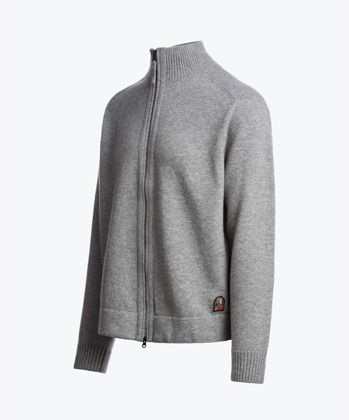 파라점퍼스(PARA JUMPERS) 남성 풀집업 가디건 레비코-Ash Grey Melange (26WMPMKNLW03PJ0608)