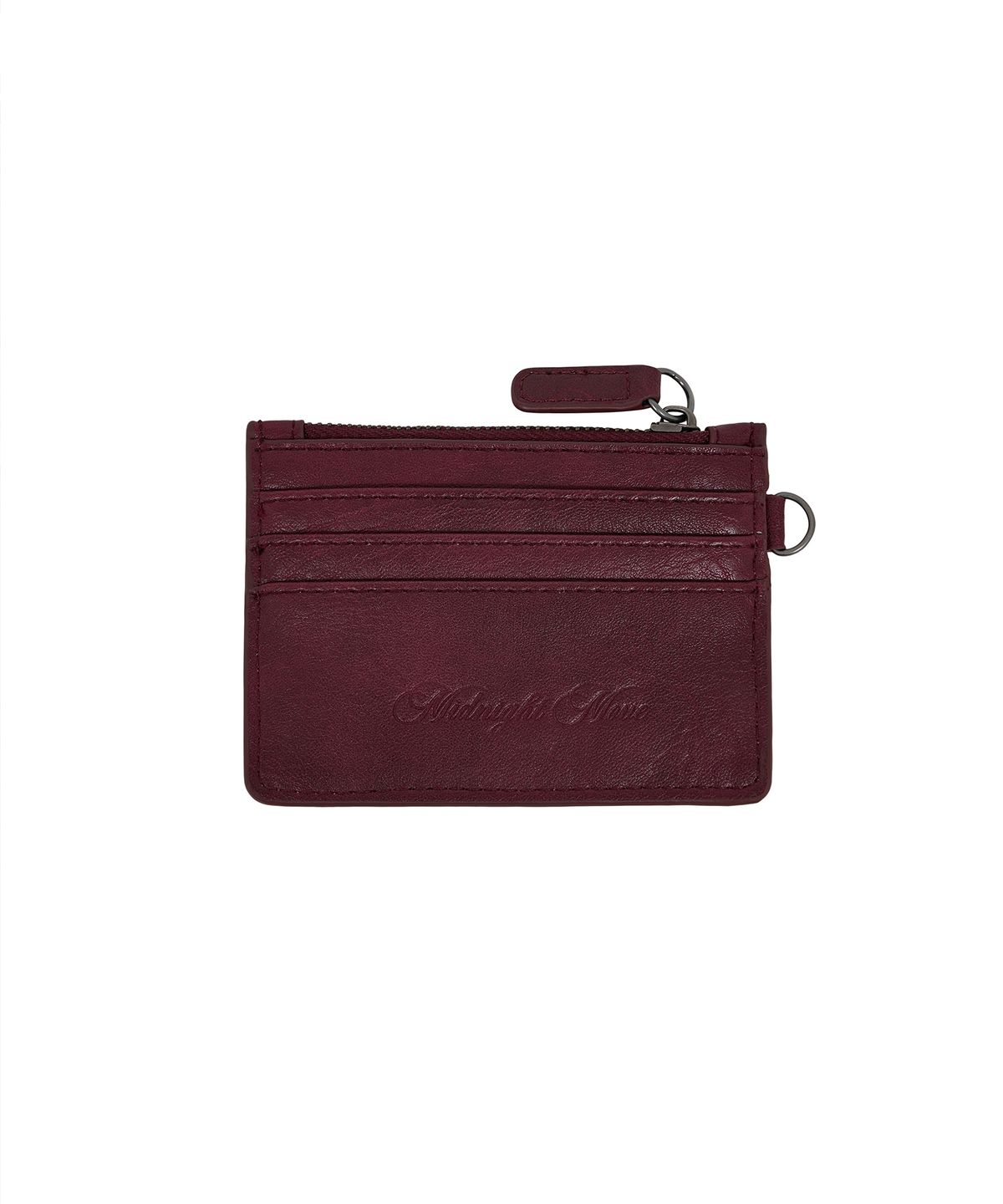 미드나잇 무브(MIDNIGHT MOVE) mt label card wallet (wine)