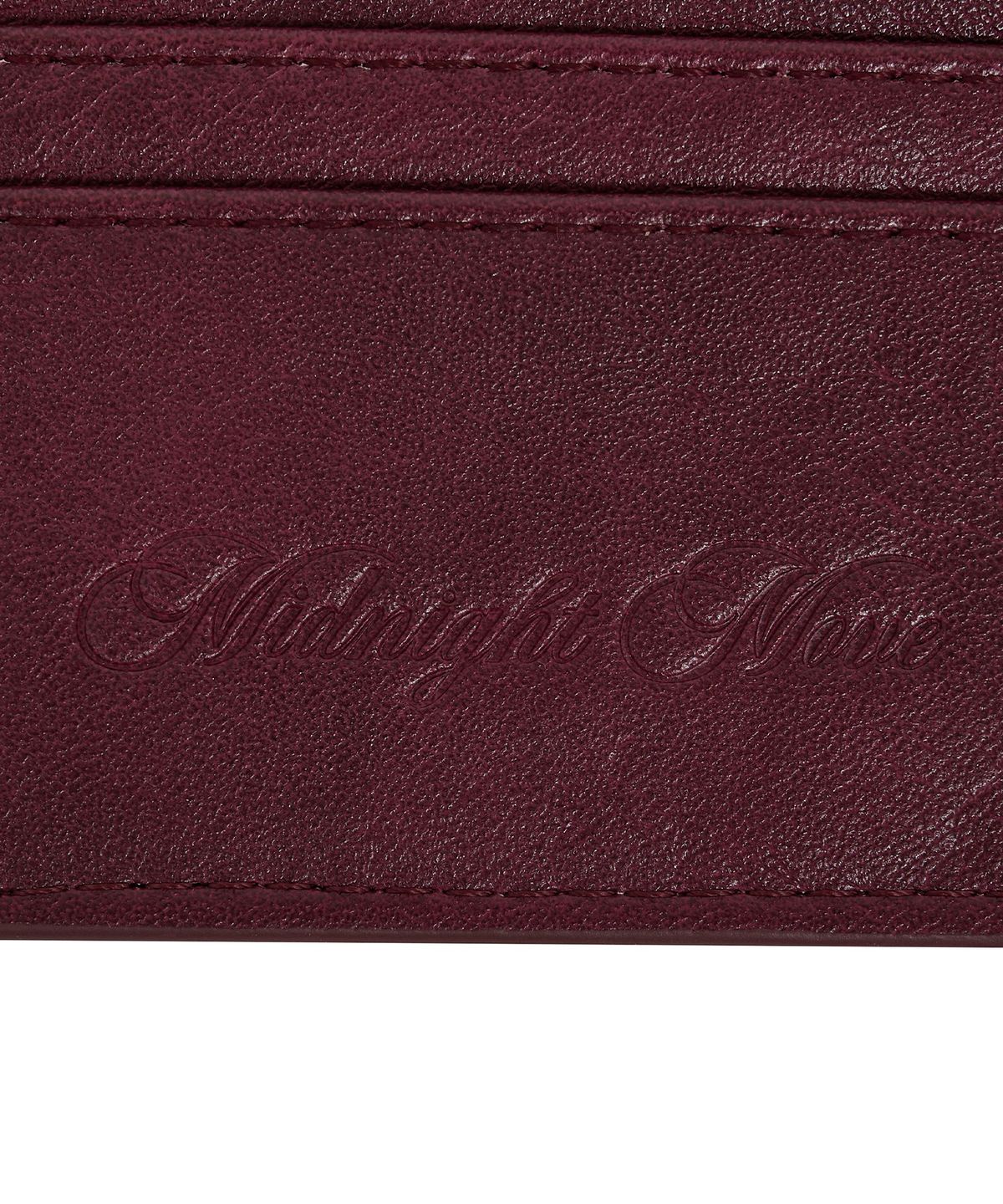 미드나잇 무브(MIDNIGHT MOVE) mt label card wallet (wine)
