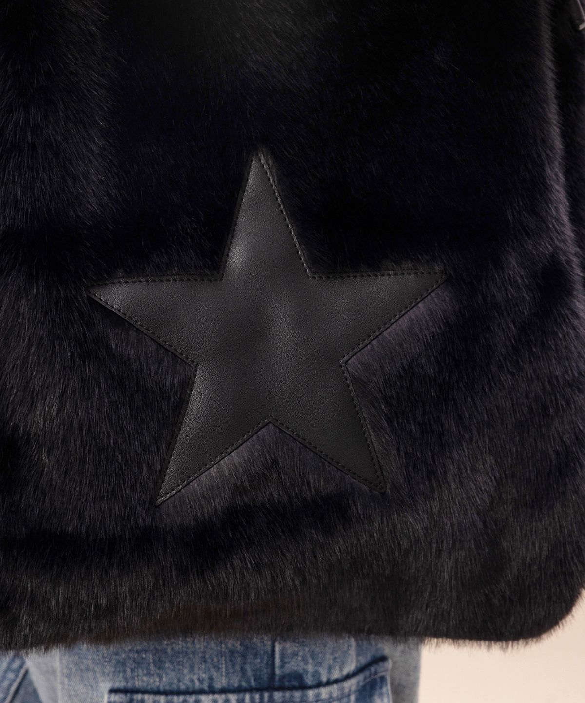 컨버스(CONVERSE) 플러시 스타 로고 버서타일 토트백 블랙 UAC029-023