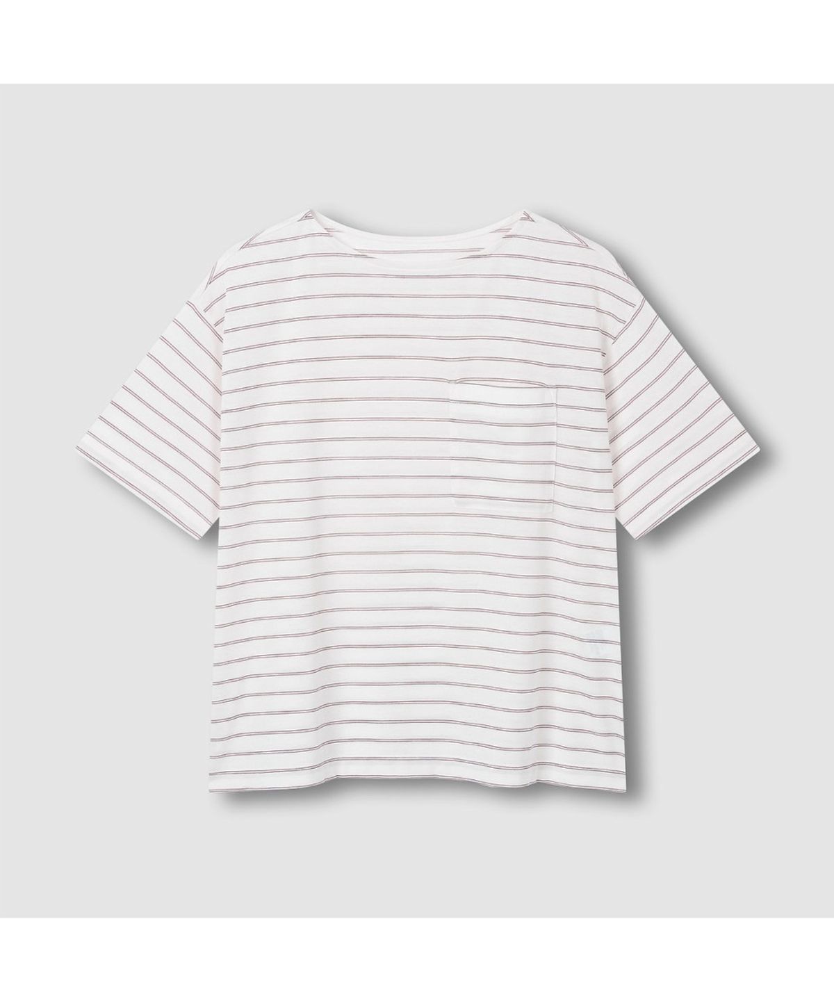 자주(JAJU) [SET] 여 소프트 5부 라운지 티셔츠, 9부 라운지 팬츠_아이보리