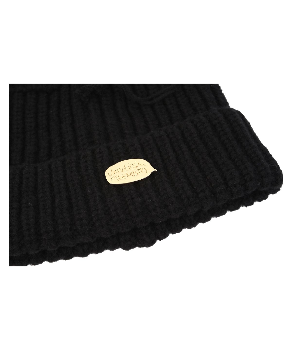 유니버셜 케미스트리(UNIVERSAL CHEMISTRY) Vintage Fox Black Beanie 고양이비니