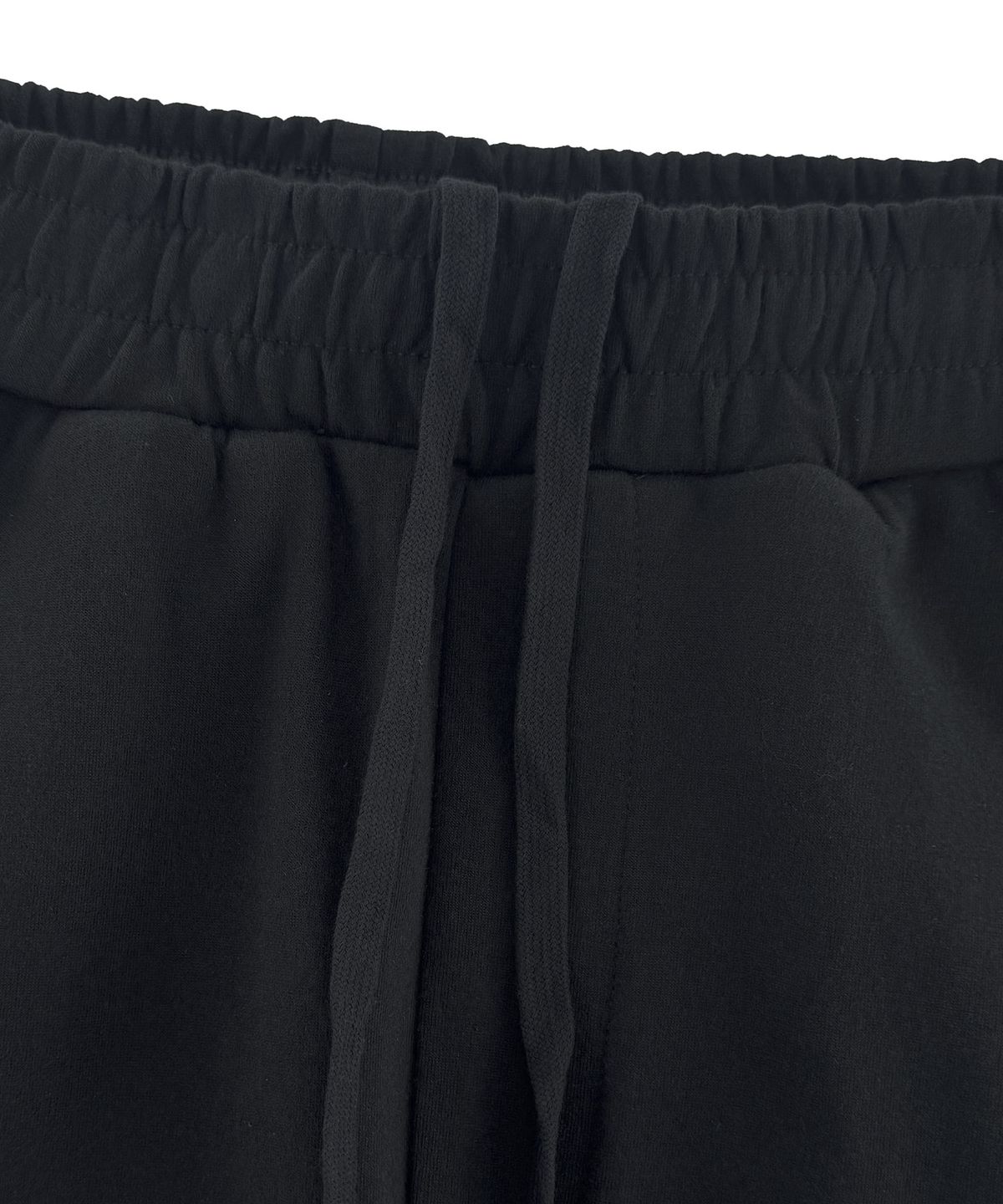 벙커버스터(BUNKERBUSTER) 원턱 커브드 스웨트 팬츠 MR6PU176_BLACK