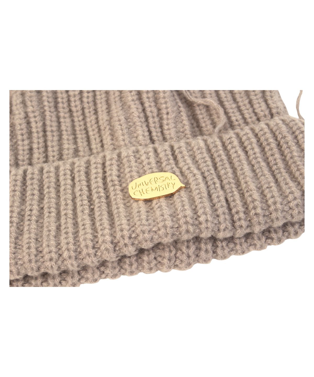 유니버셜 케미스트리(UNIVERSAL CHEMISTRY) Vintage Fox Gray Beanie 고양이비니