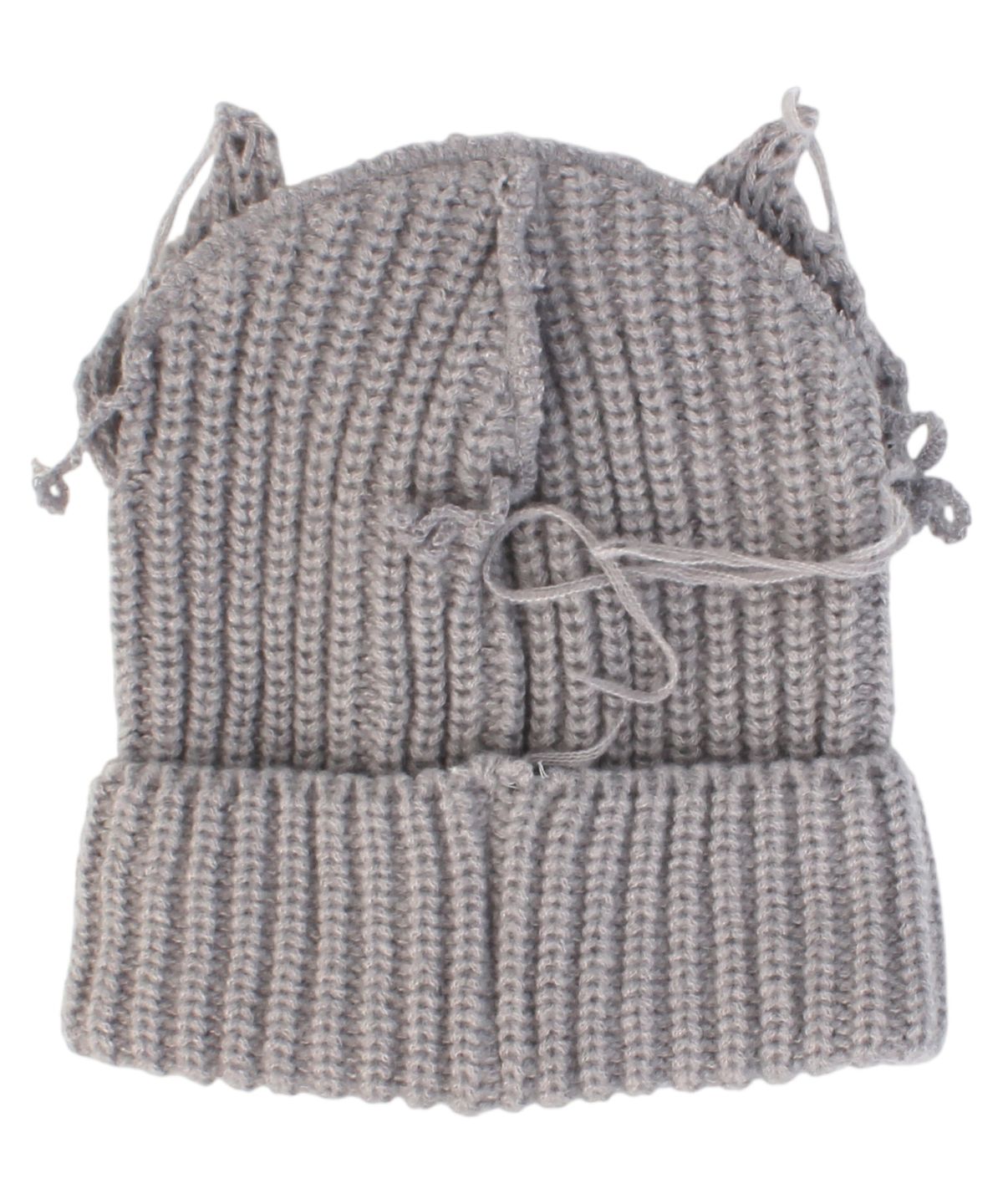 유니버셜 케미스트리(UNIVERSAL CHEMISTRY) Vintage Fox Gray Beanie 고양이비니